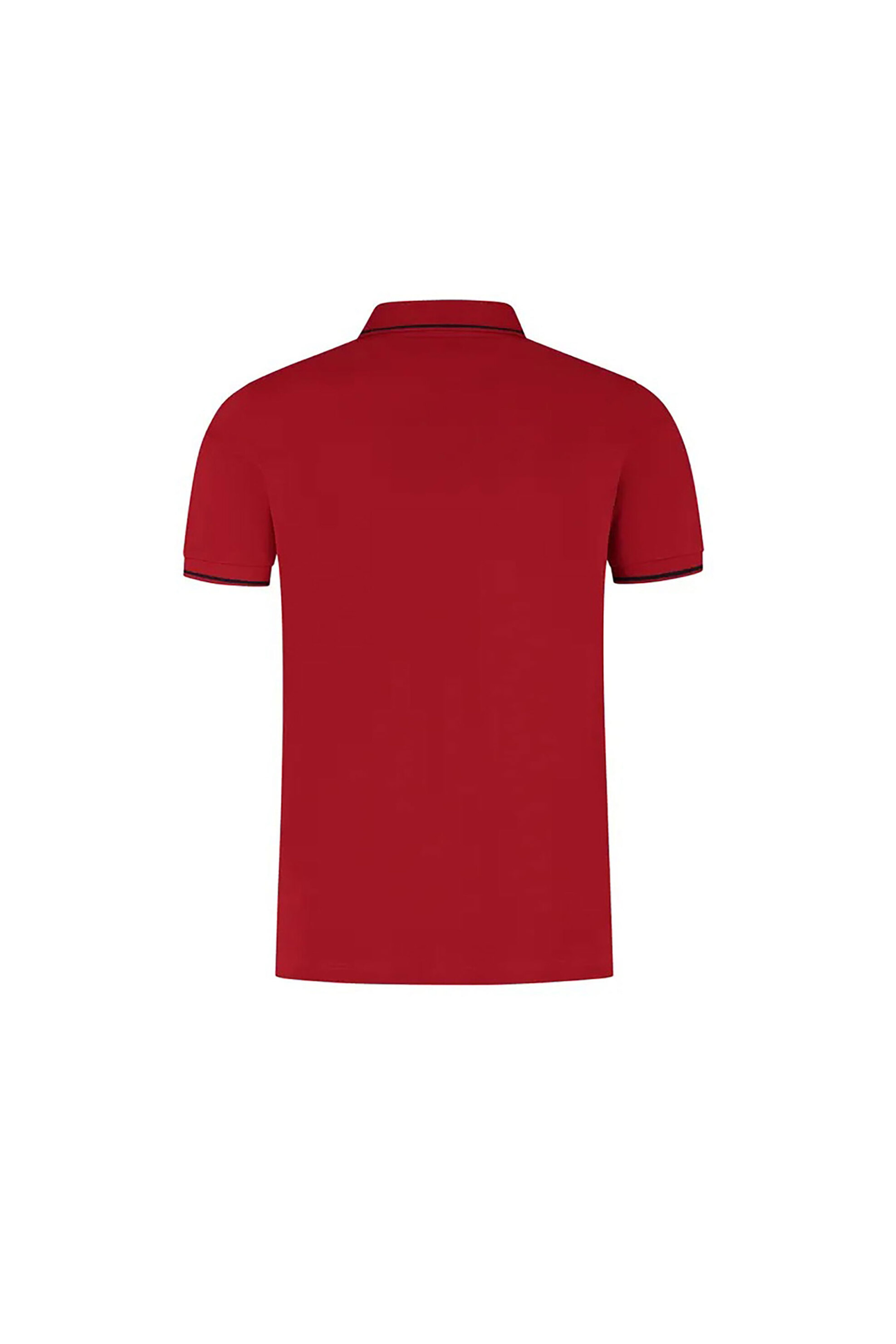 Gant Ανδρική Μπλούζα Πόλο Πικέ με Contrast Trims Regular Fit - 2062034 Κόκκινο