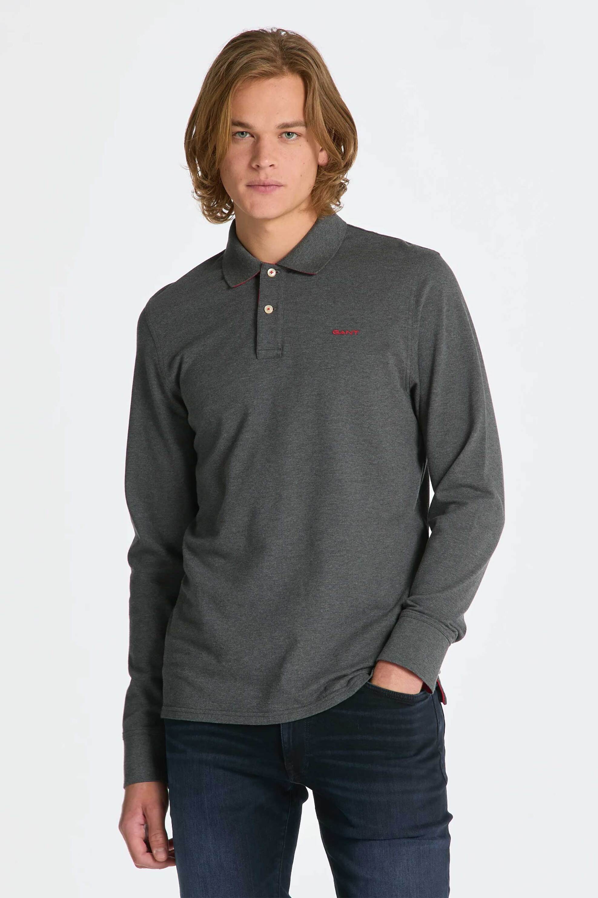 Ανδρικές μπλούζες gant σε ανθρακι