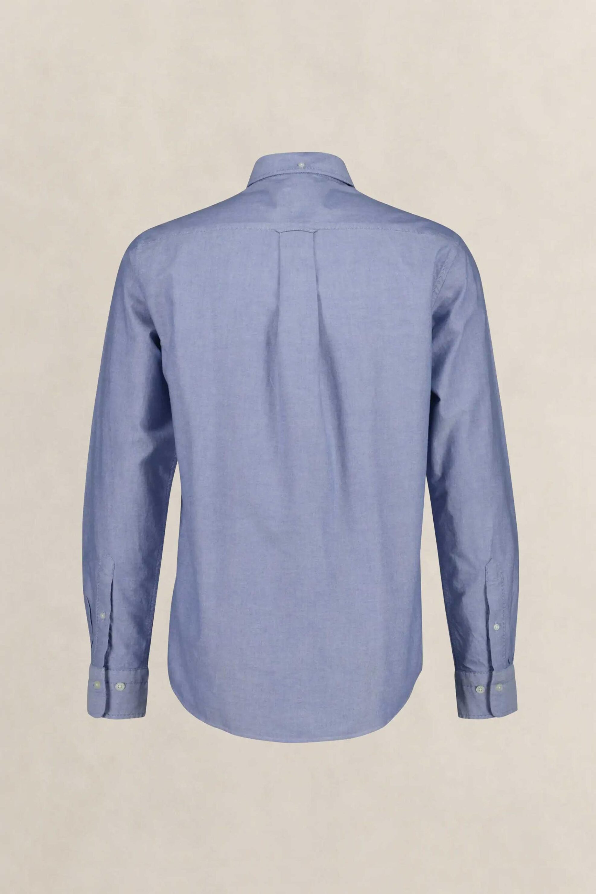 Gant Ανδρικό Πουκάμισο Oxford Button Down με Τσέπη Και Κεντημένο Λογότυπο Regular Fit - 3000200 Μπλε Cornflower