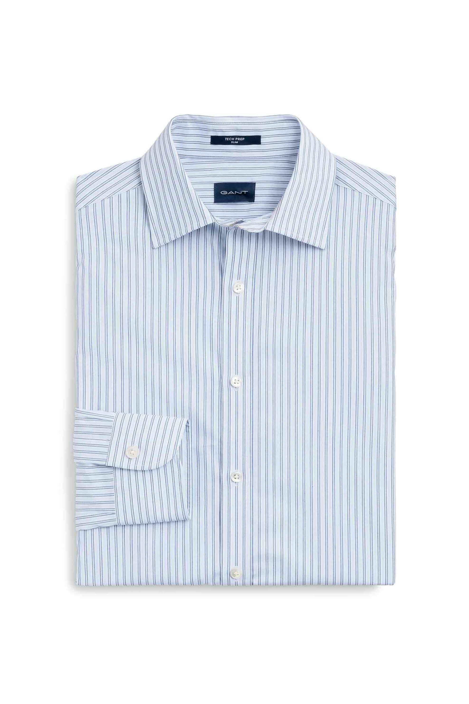 Gant ανδρικό πουκάμισο με ριγέ σχέδιο Slim Fit - 3053216