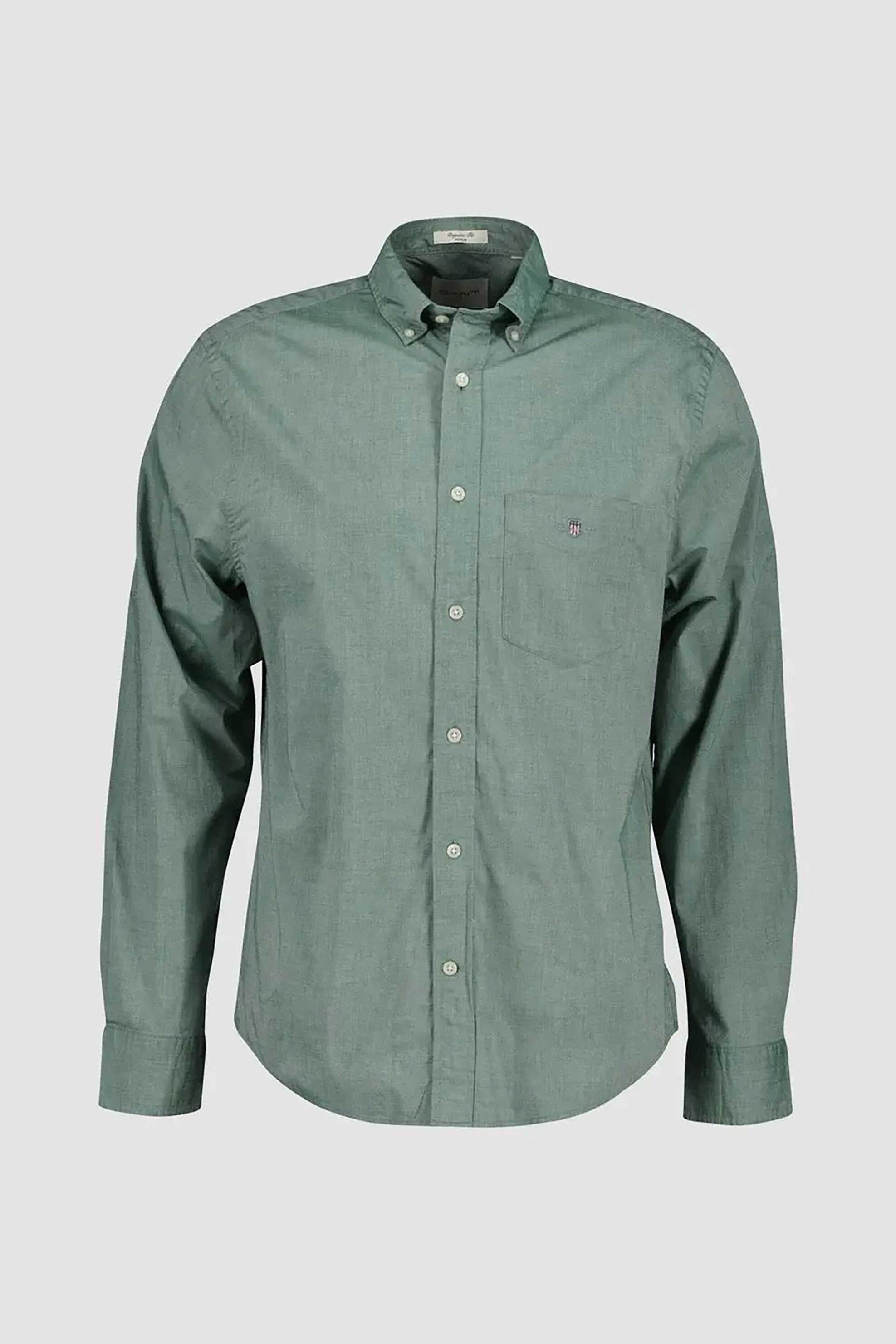 Ανδρικά πουκάμισα casual gant σε πρασινο