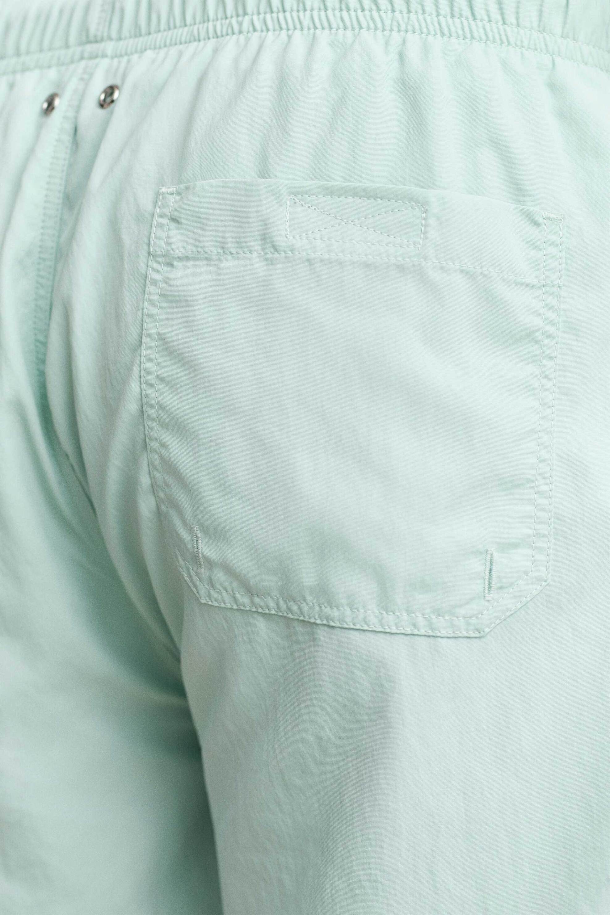 Gant Ανδρικό Μαγιό Σορτς με Κεντημένο Λογότυπο Regular Fit - 920026000 Τυρκουάζ