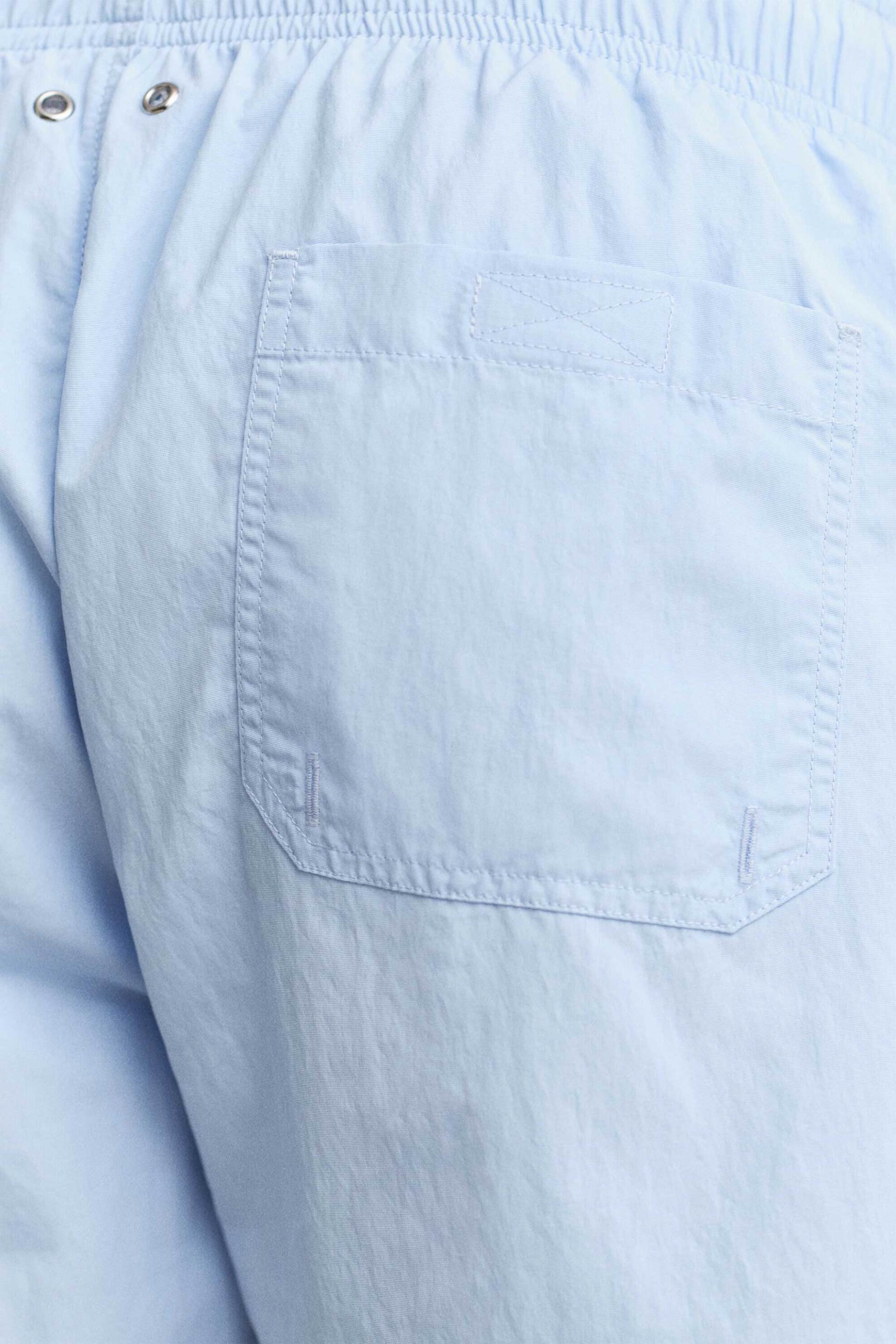 Gant Ανδρικό Μαγιό Σορτς με Κεντημένο Λογότυπο Regular Fit - 920026000 Γαλάζιο
