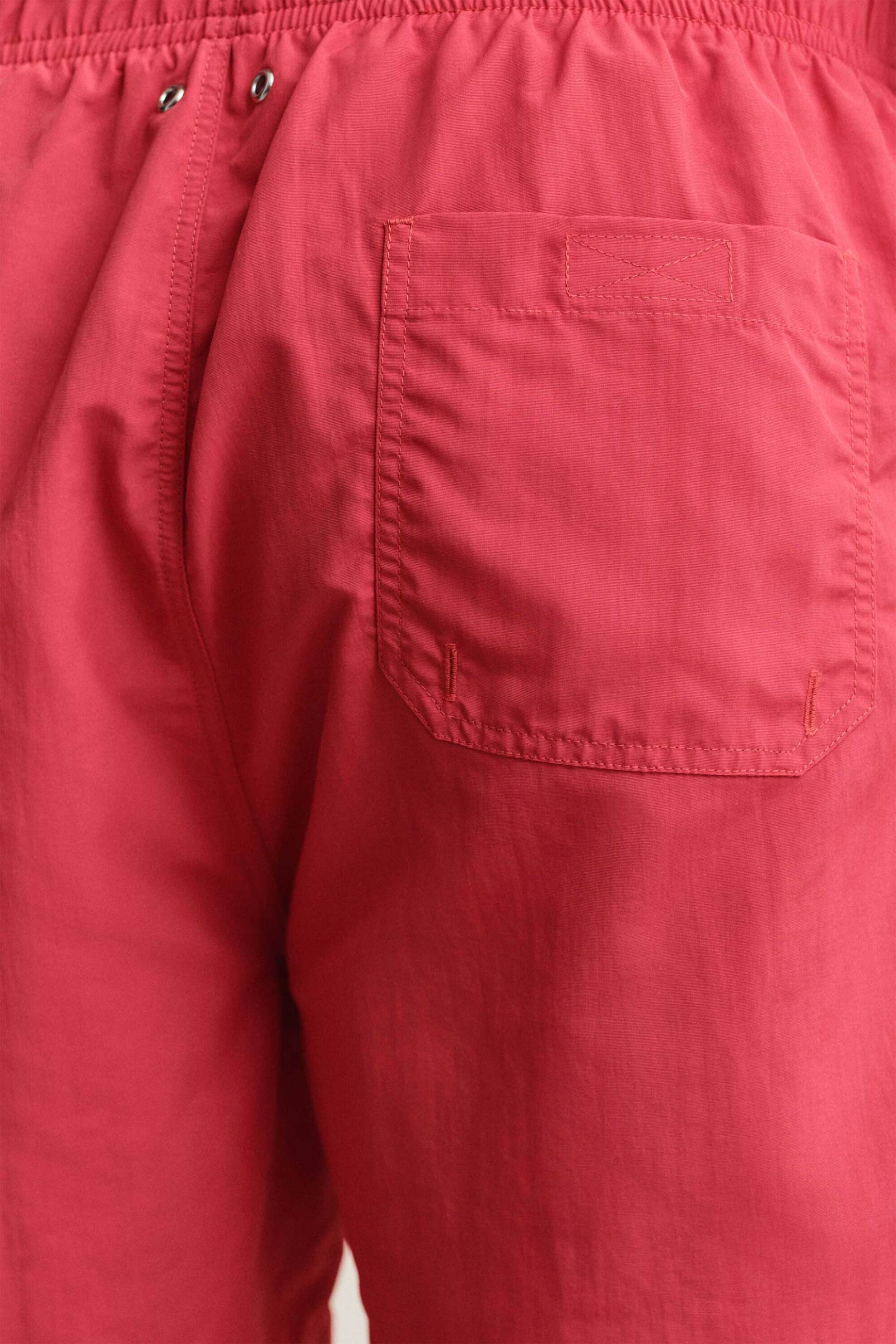 Gant Ανδρικό Μαγιό Σορτς με Κεντημένο Λογότυπο Regular Fit - 920026000 Κοραλί