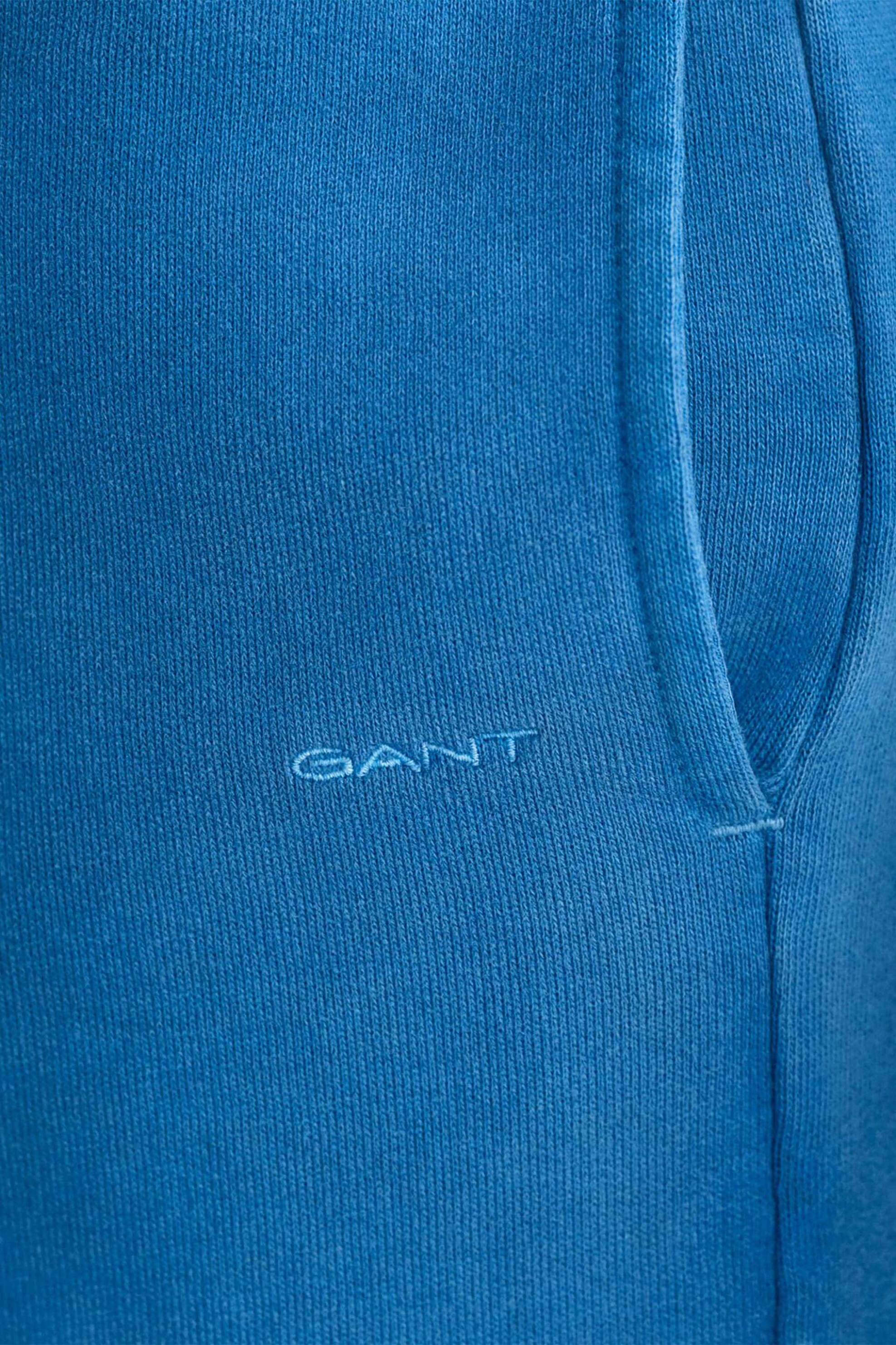 Gant Παιδικό Μονόχρωμο Σορτς με Κεντημένο Λογότυπο - 921092 Μπλε