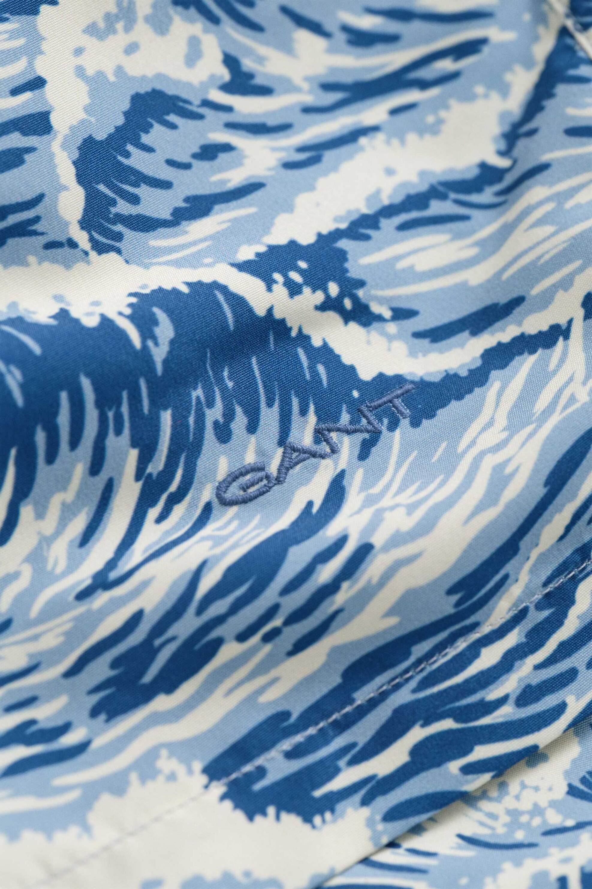 Gant Ανδρικό Μαγιό Σορτς με All-Over Print Regular Fit - 922616003 Μπλε