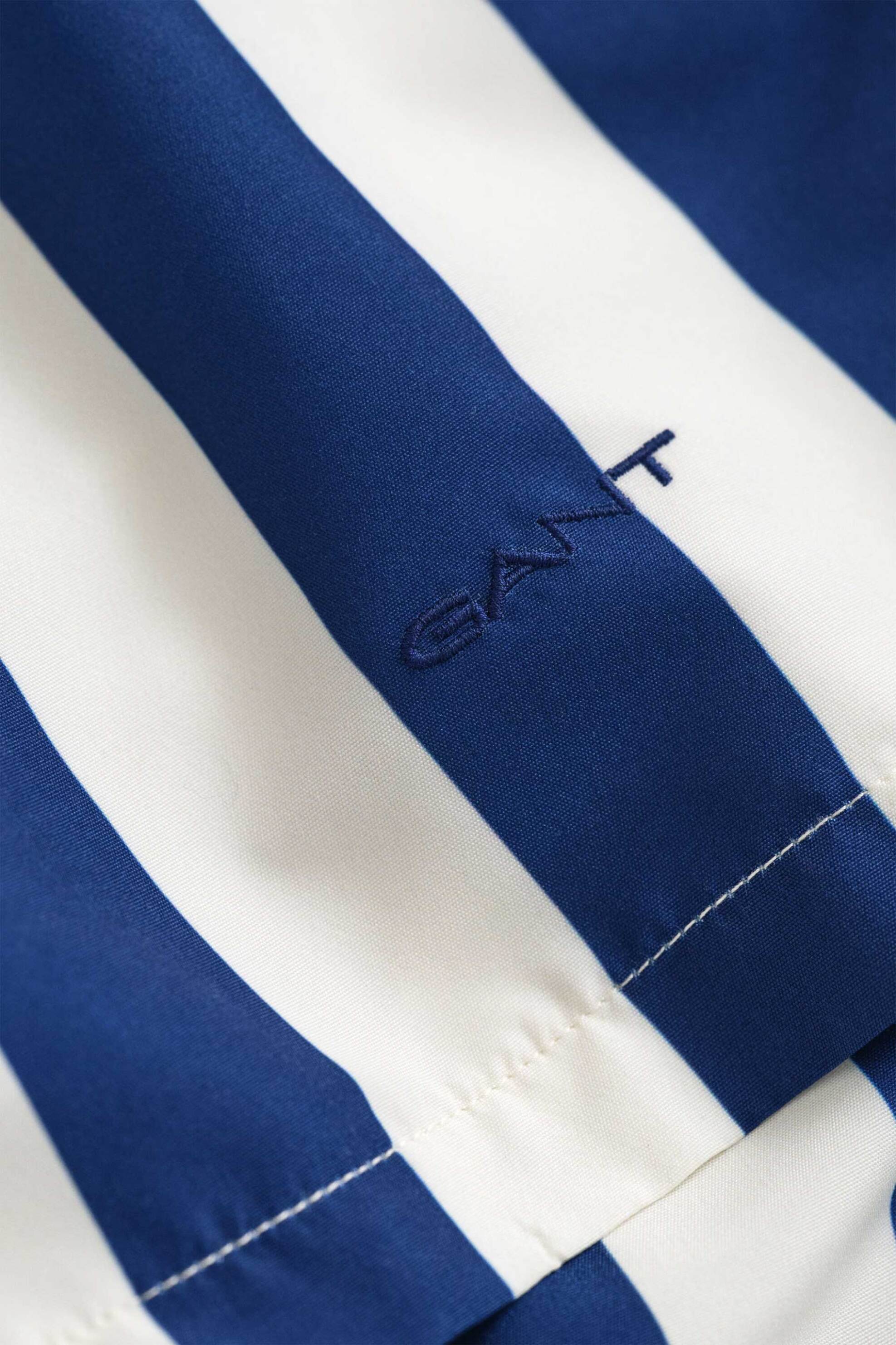 Gant Ανδρικό Μαγιό Σορτς με Ριγέ Σχέδιο Regular Fit - 922616005 Μπλε