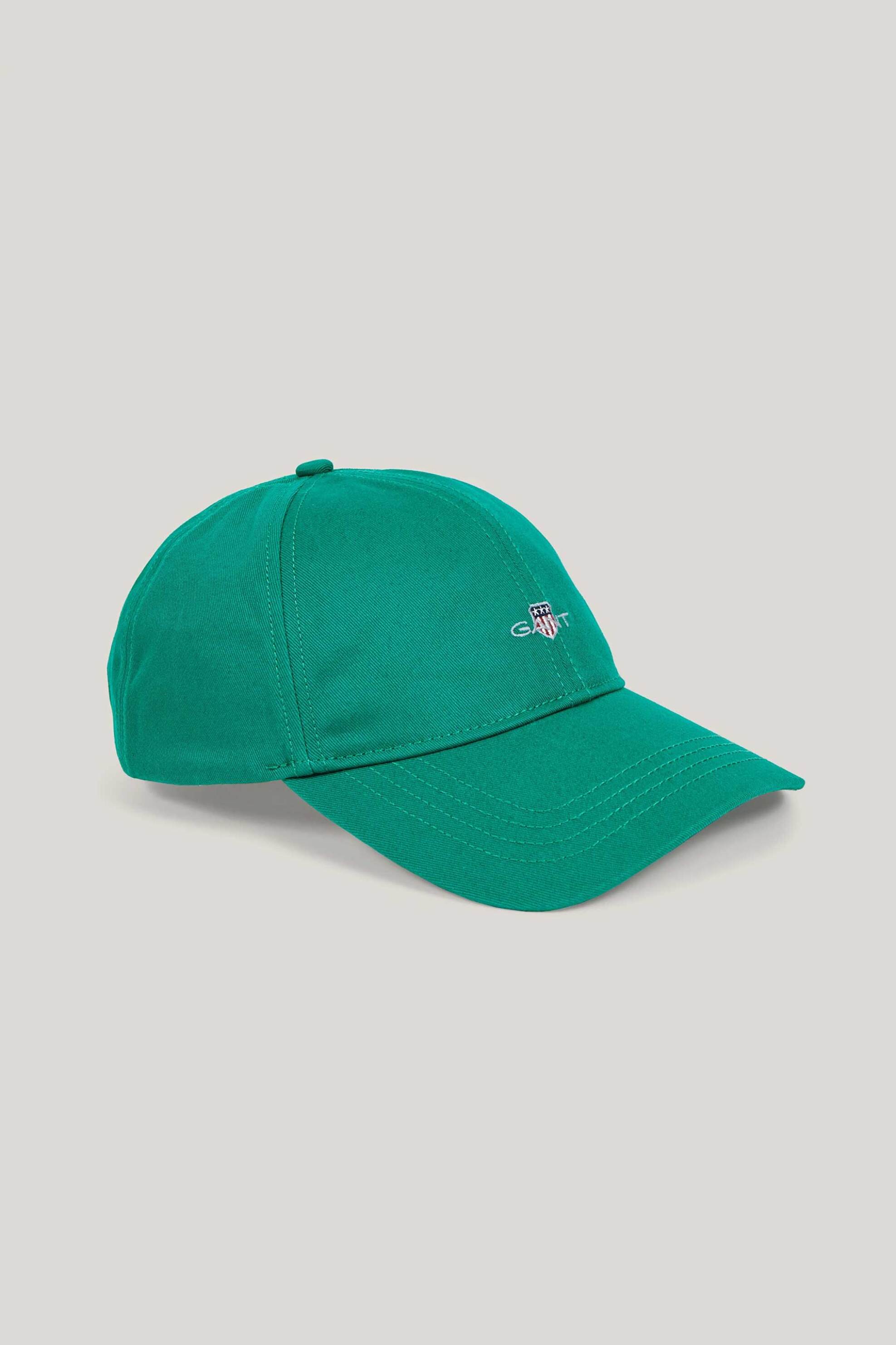 GANT Gant ανδρικό καπέλο jockey με κεντημένο λογότυπο - 9900002 Πράσινο