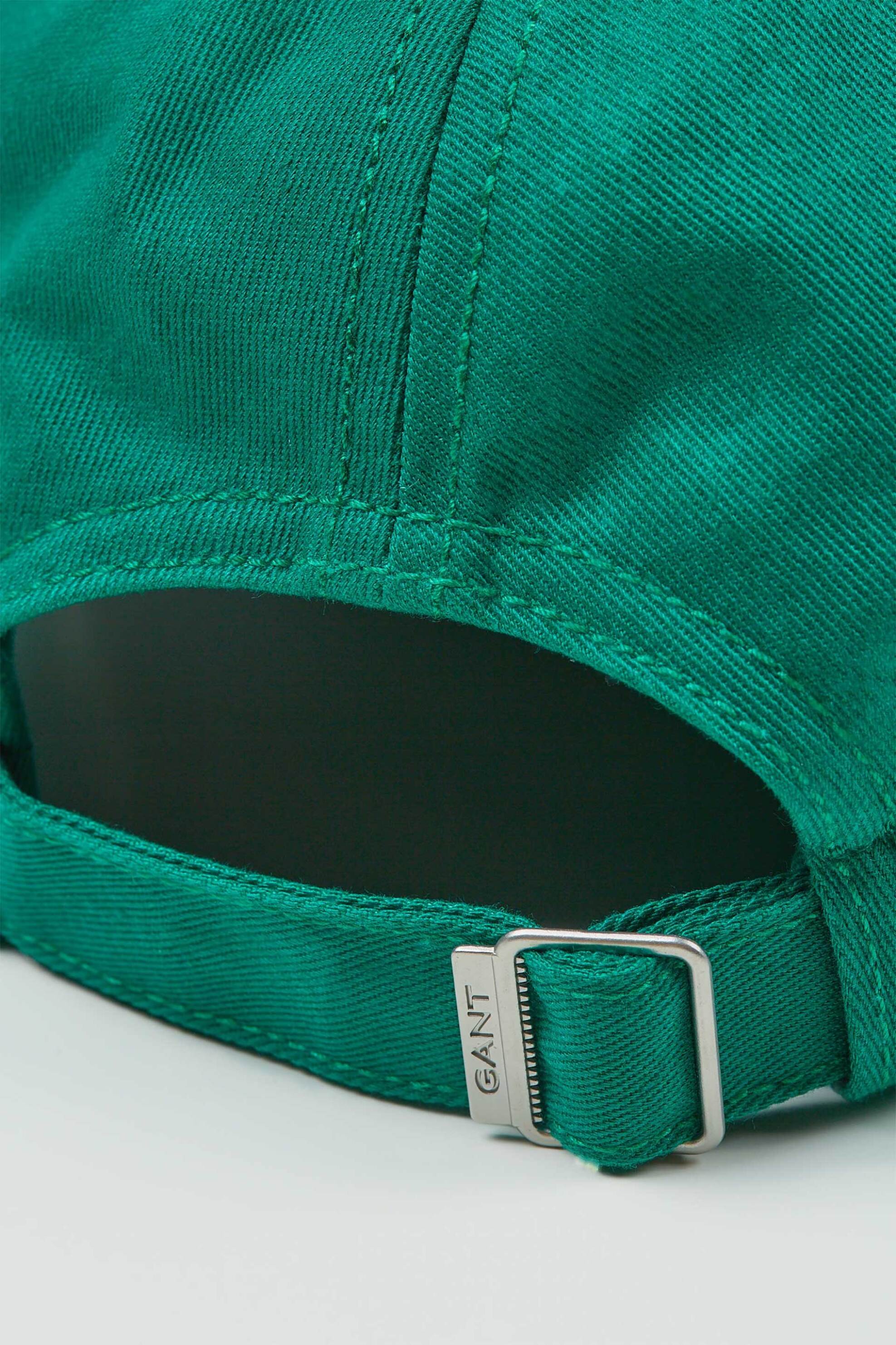 Gant ανδρικό καπέλο jockey με κεντημένο λογότυπο - 9900002 Πράσινο φωτογραφία