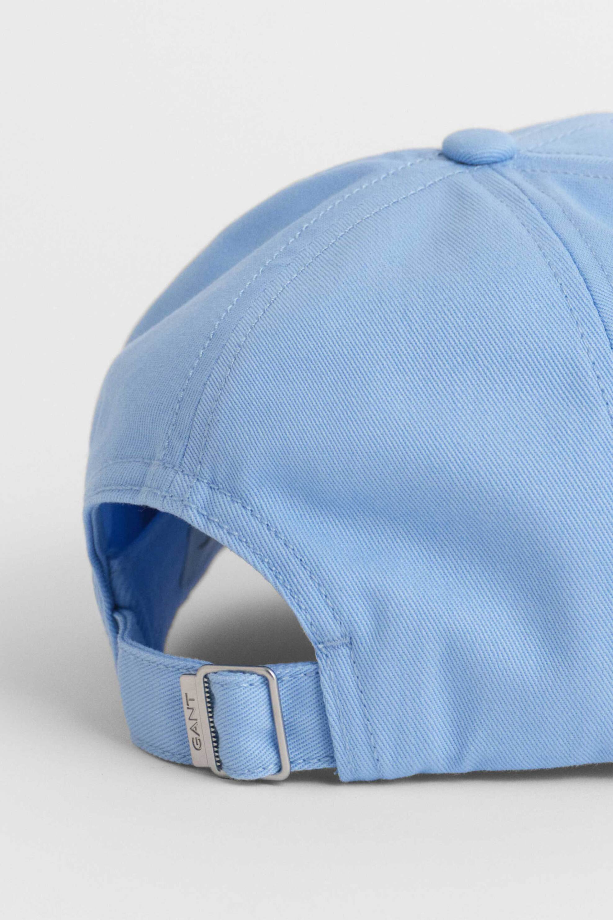 Gant ανδρικό καπέλο jockey με κεντημένο λογότυπο - 9900002 Μπλε Ανοιχτό φωτογραφία