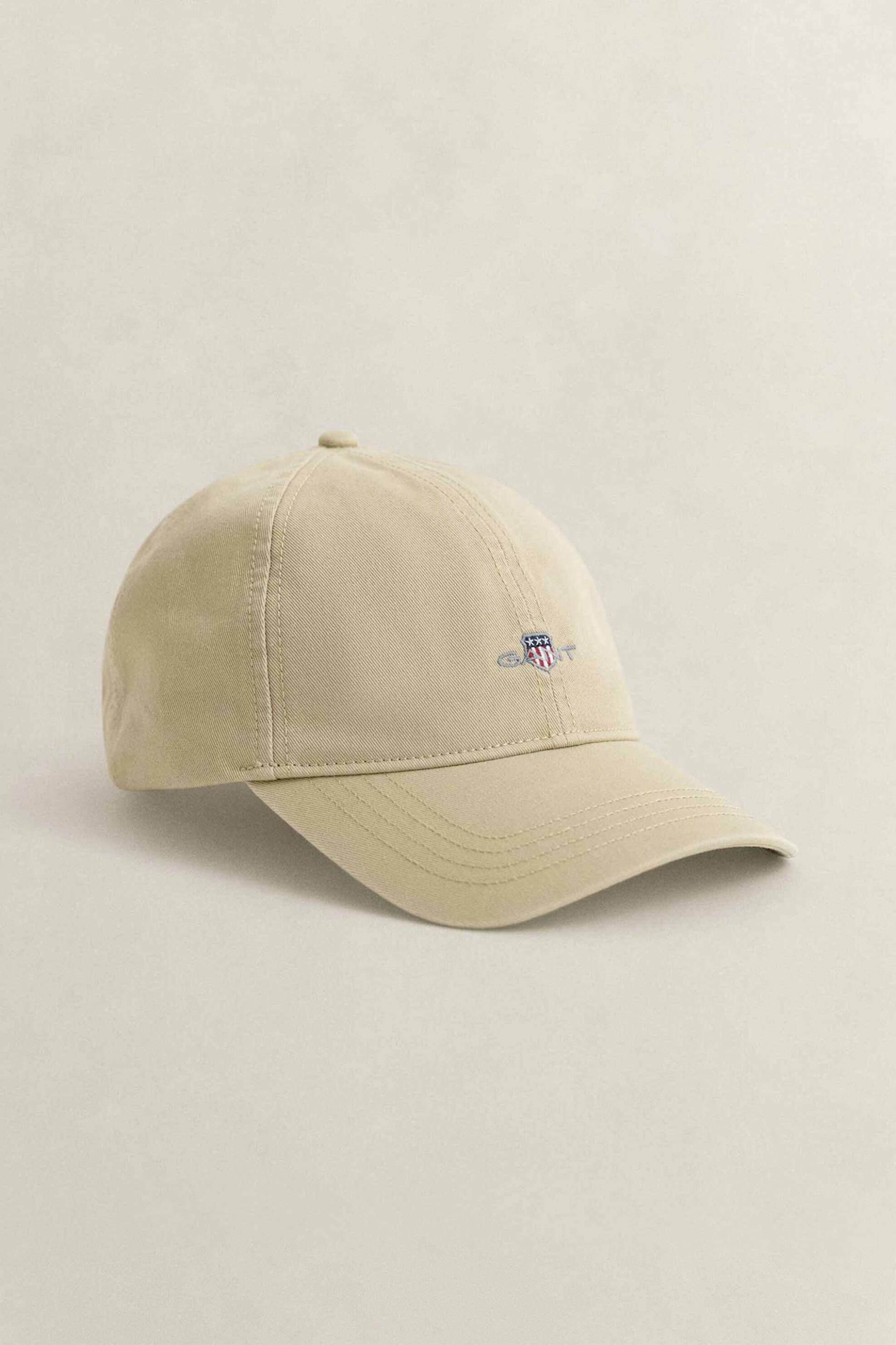 GANT Gant ανδρικό καπέλο jockey με κεντημένο λογότυπο - 9901311 Μπεζ