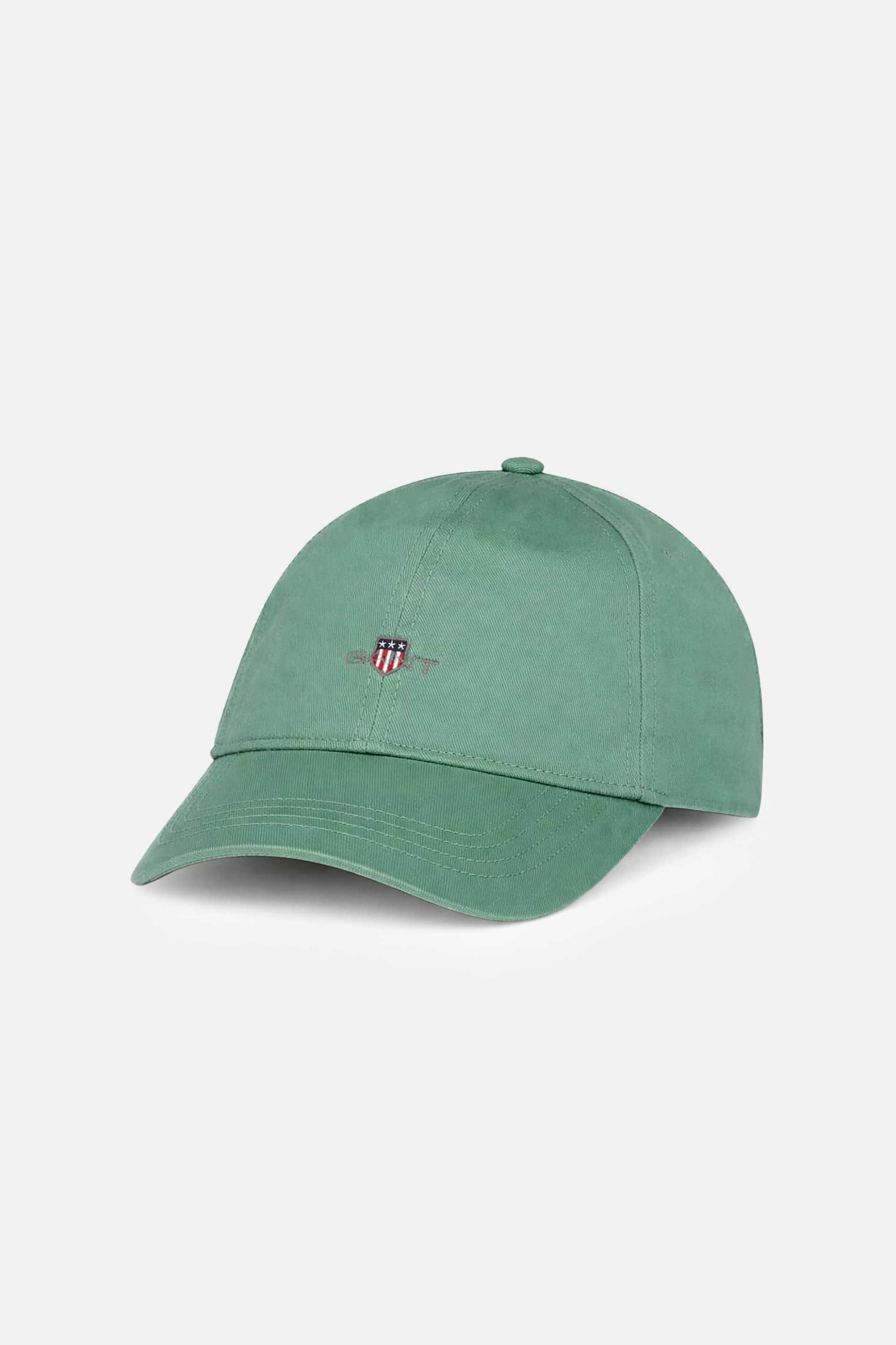 Gant ανδρικό καπέλο jockey με κεντημένο λογότυπο - 9901311 Βεραμάν