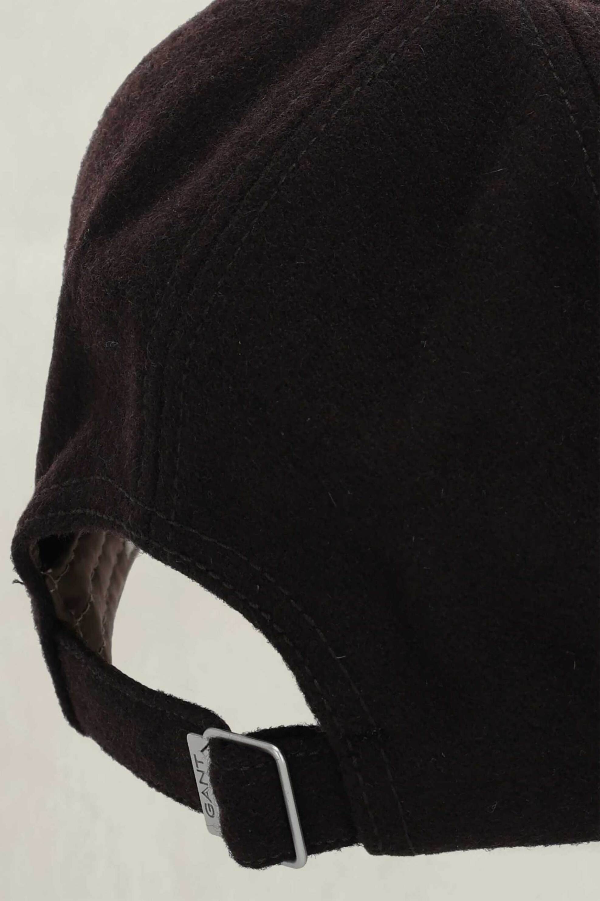 Gant Ανδρικό Καπέλο Jockey με Κεντημένο Λογότυπο - 9901347 Καφέ Σκούρο