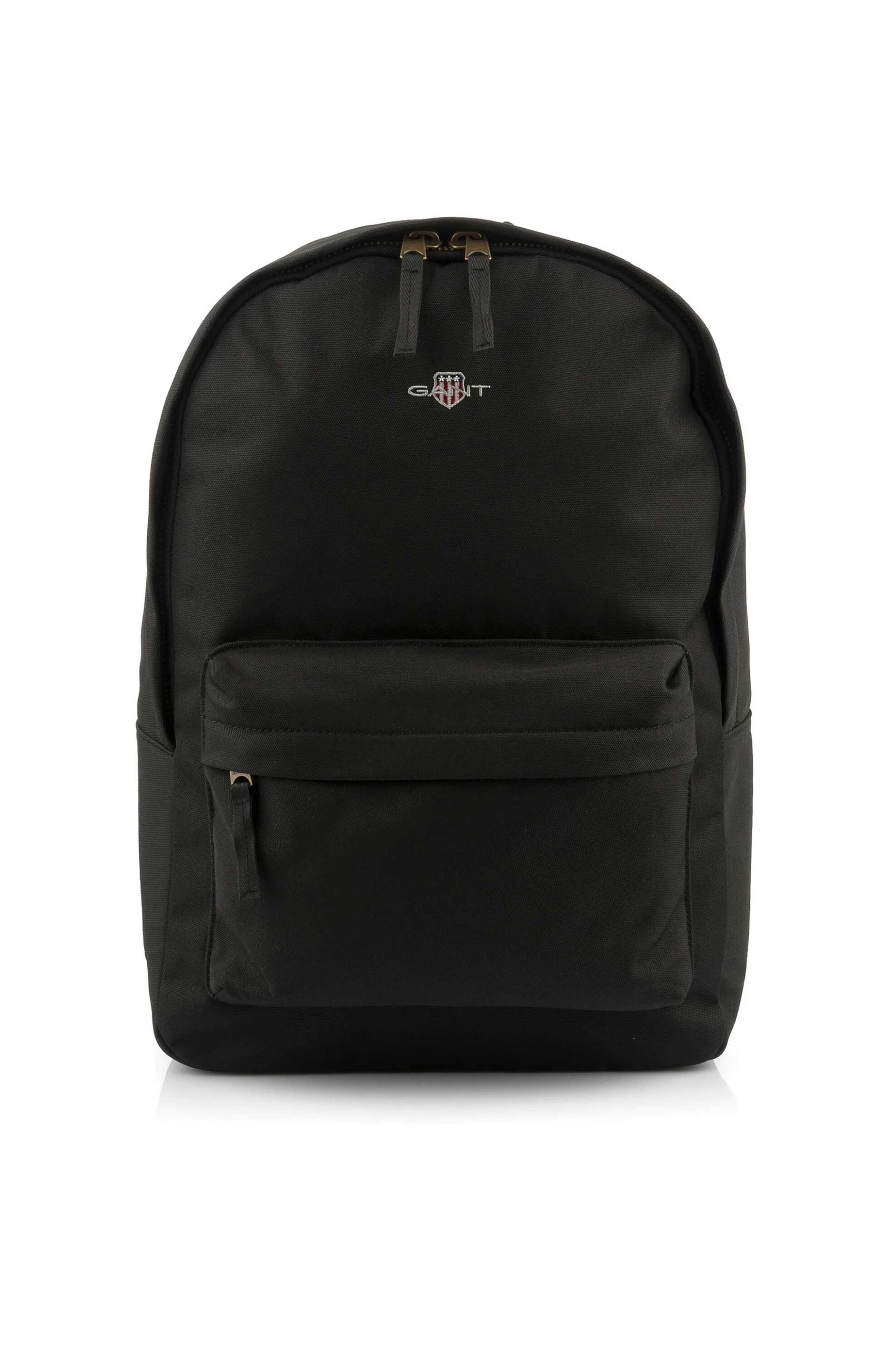 Gant ανδρικό backpack μονόχρωμο με κεντημένο λογότυπο - 9970088 Μαύρο