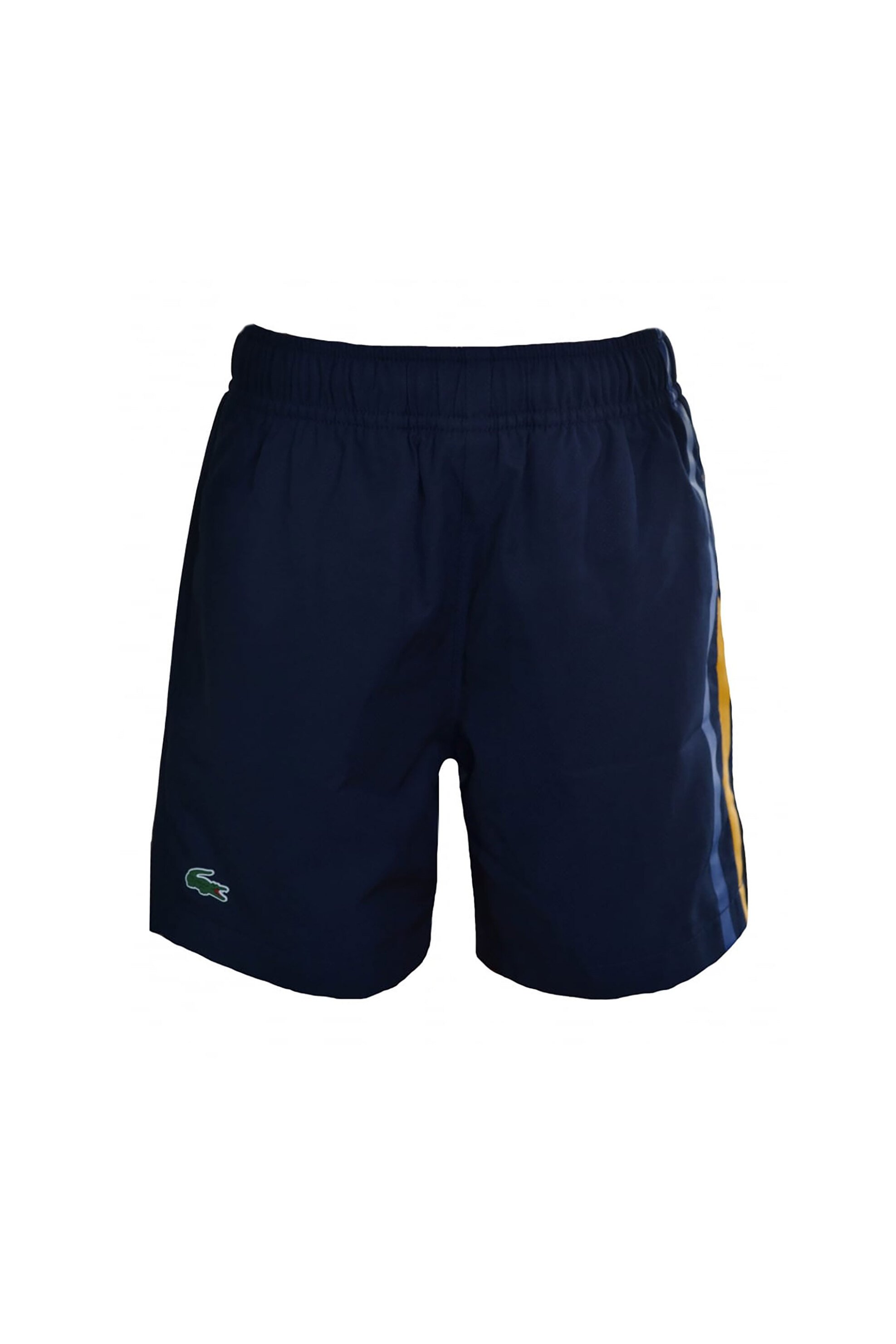 LACOSTE Lacoste παιδικό μαγιό μαγιό με ρίγες - GJ5742 Μπλε Σκούρο