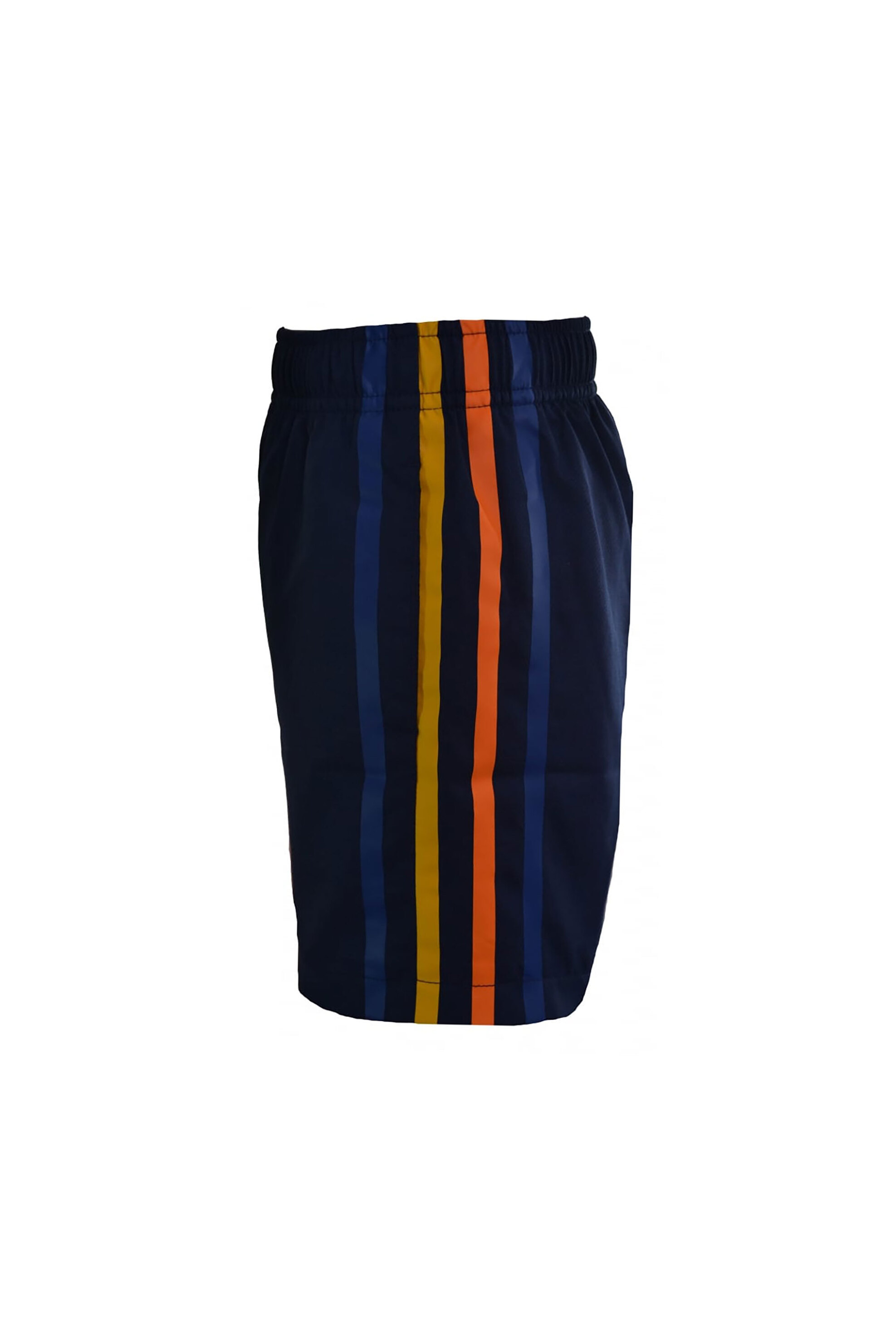 Lacoste παιδικό μαγιό μαγιό με ρίγες - GJ5742 Μπλε Σκούρο φωτογραφία