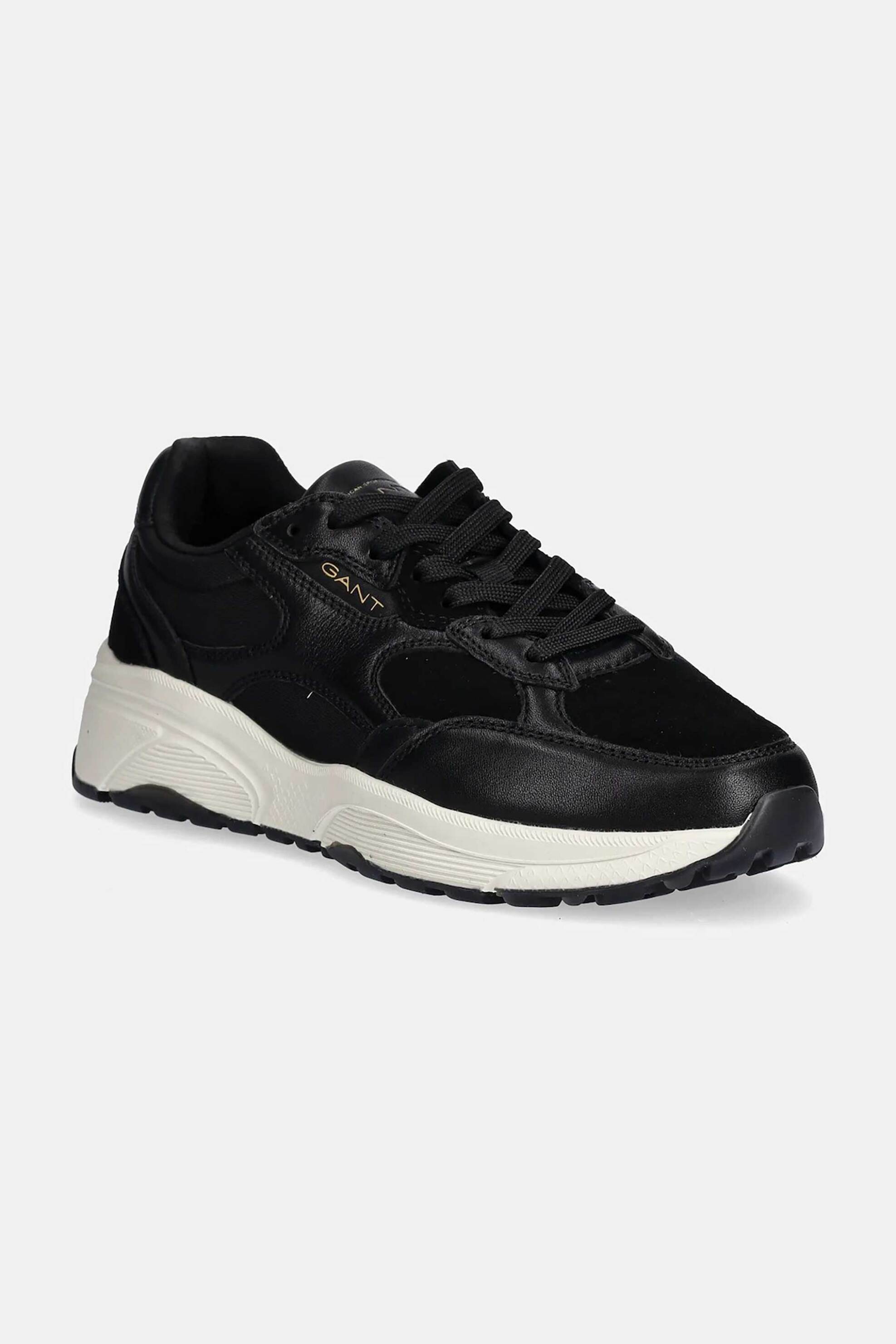 Gant γυναικεία δερμάτινα sneakers "Newile" - 31531049 Μαύρο φωτογραφία