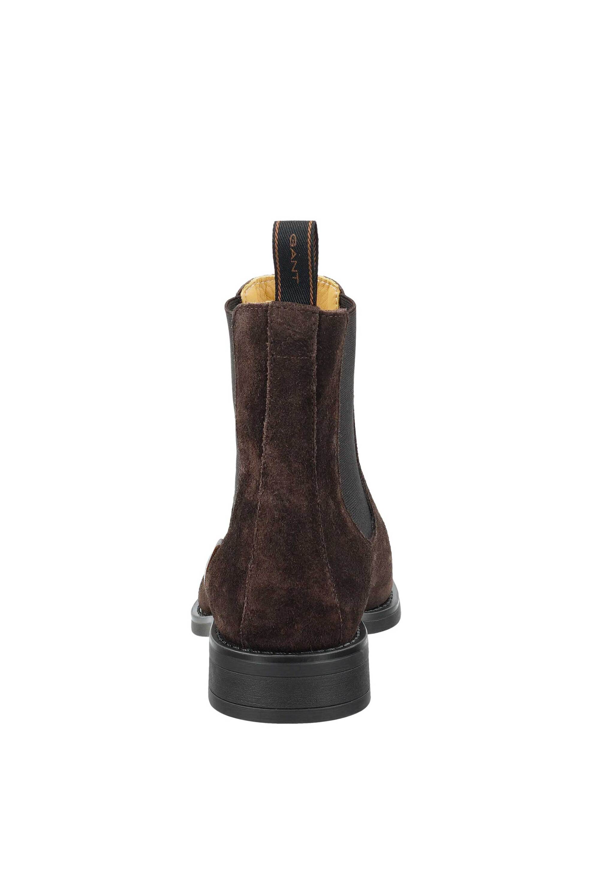 Gant γυναικεία suede μποτάκια chelsea μονόχρωμα "Fayy" - 31553127 Καφέ φωτογραφία