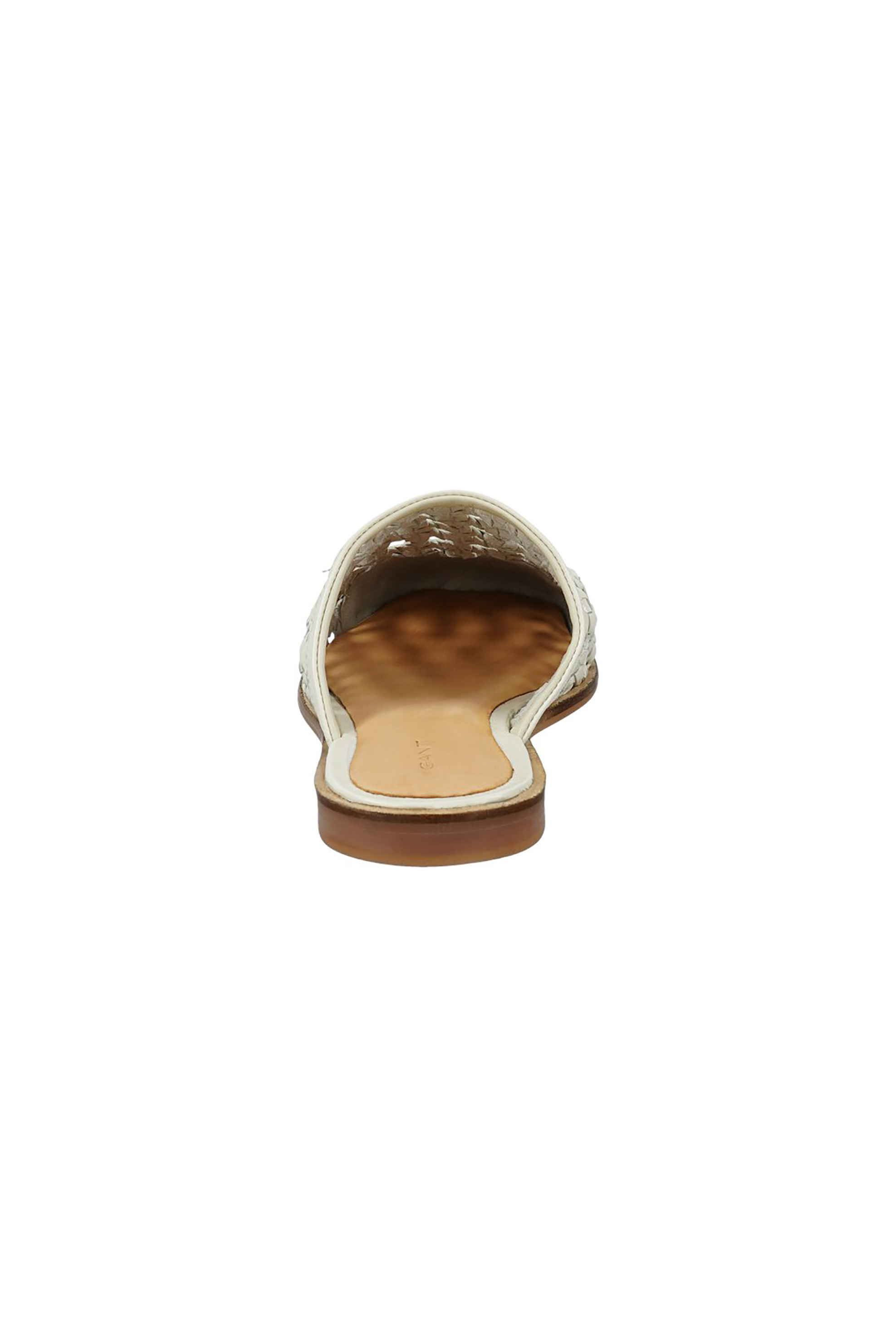 Gant Γυναικεία Δερμάτινα Mules Gimble - 32501251 Λευκό