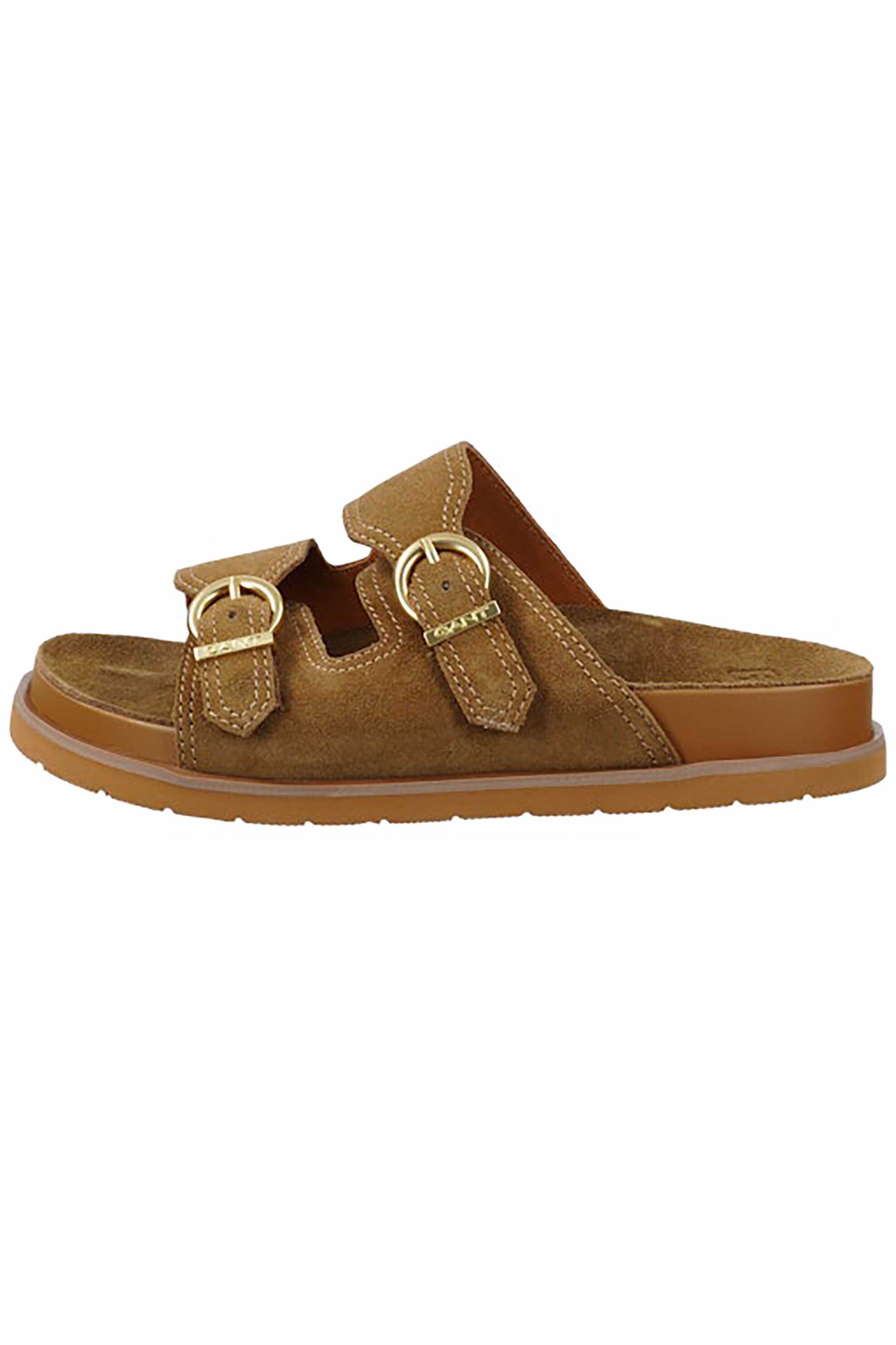 Gant γυναικεία suede σανδάλια "Mardale" - 32503255 Καφέ Ανοιχτό