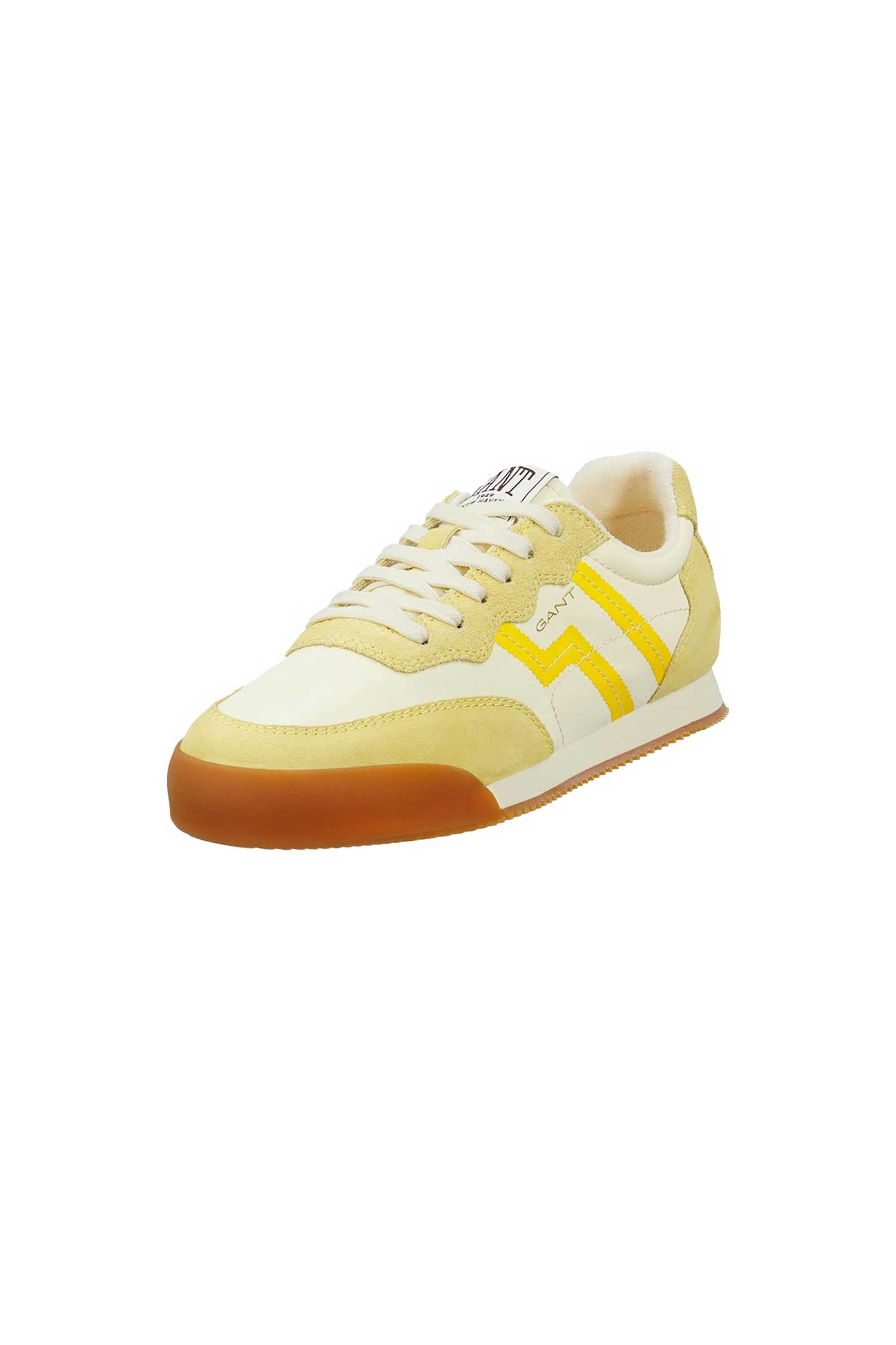 Gant γυναικεία suede sneakers "Beylana" - 32531183 Κίτρινο φωτογραφία