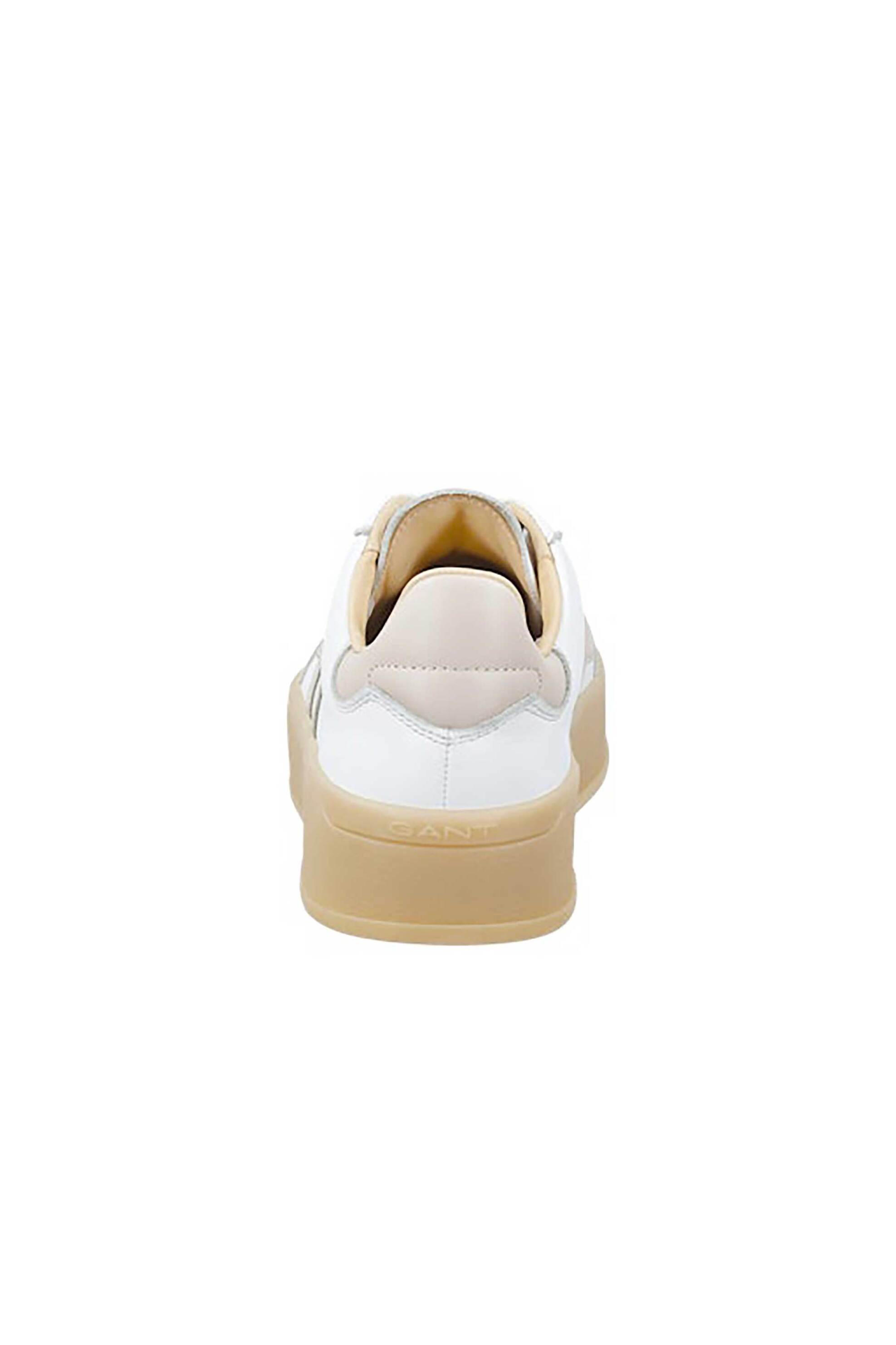 Gant Γυναικεία Δερμάτινα Sneakers Cuzmani - 32531202 Εκρού