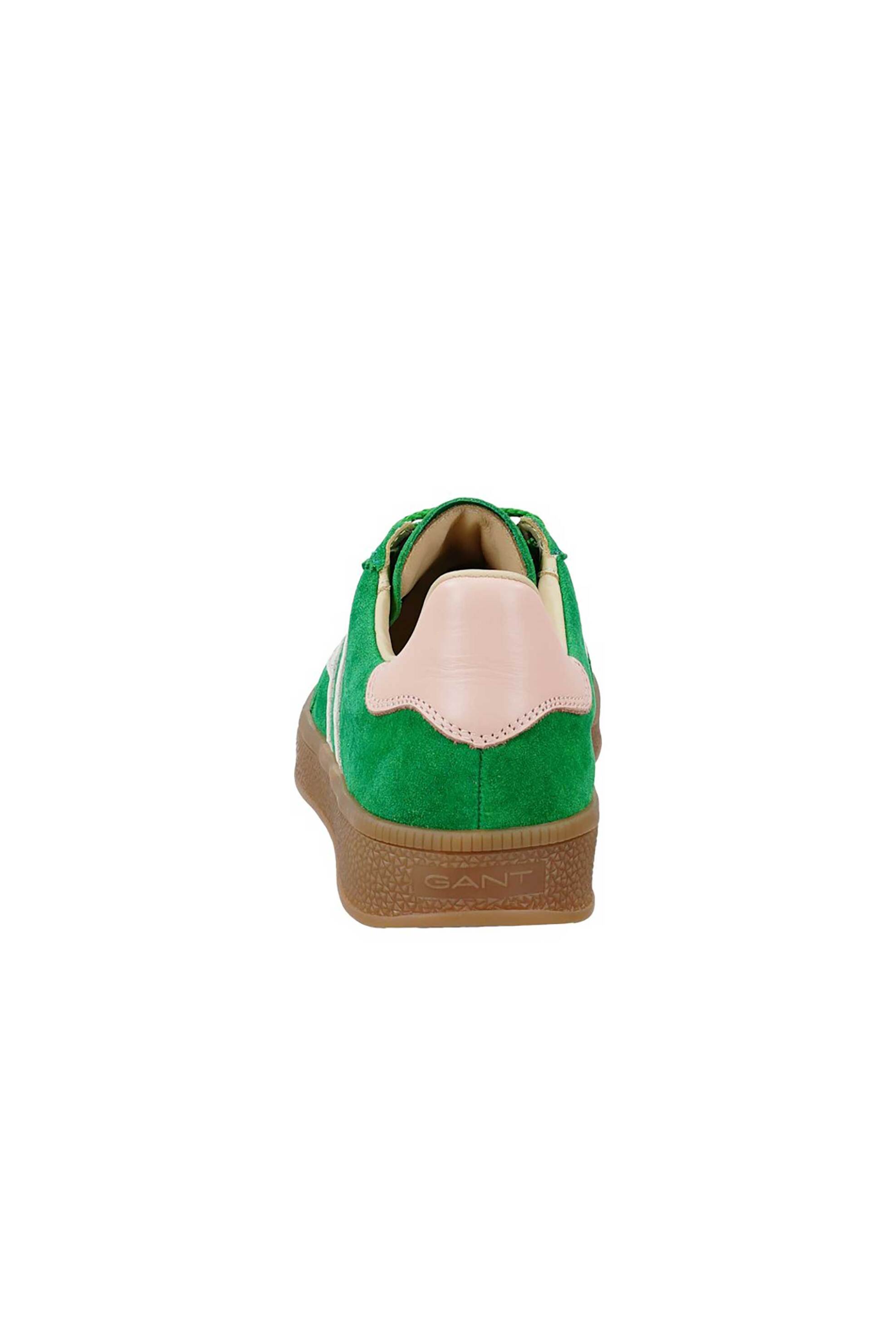 Gant Γυναικεία Suede Sneakers Cuzima - 32533197 Πράσινο