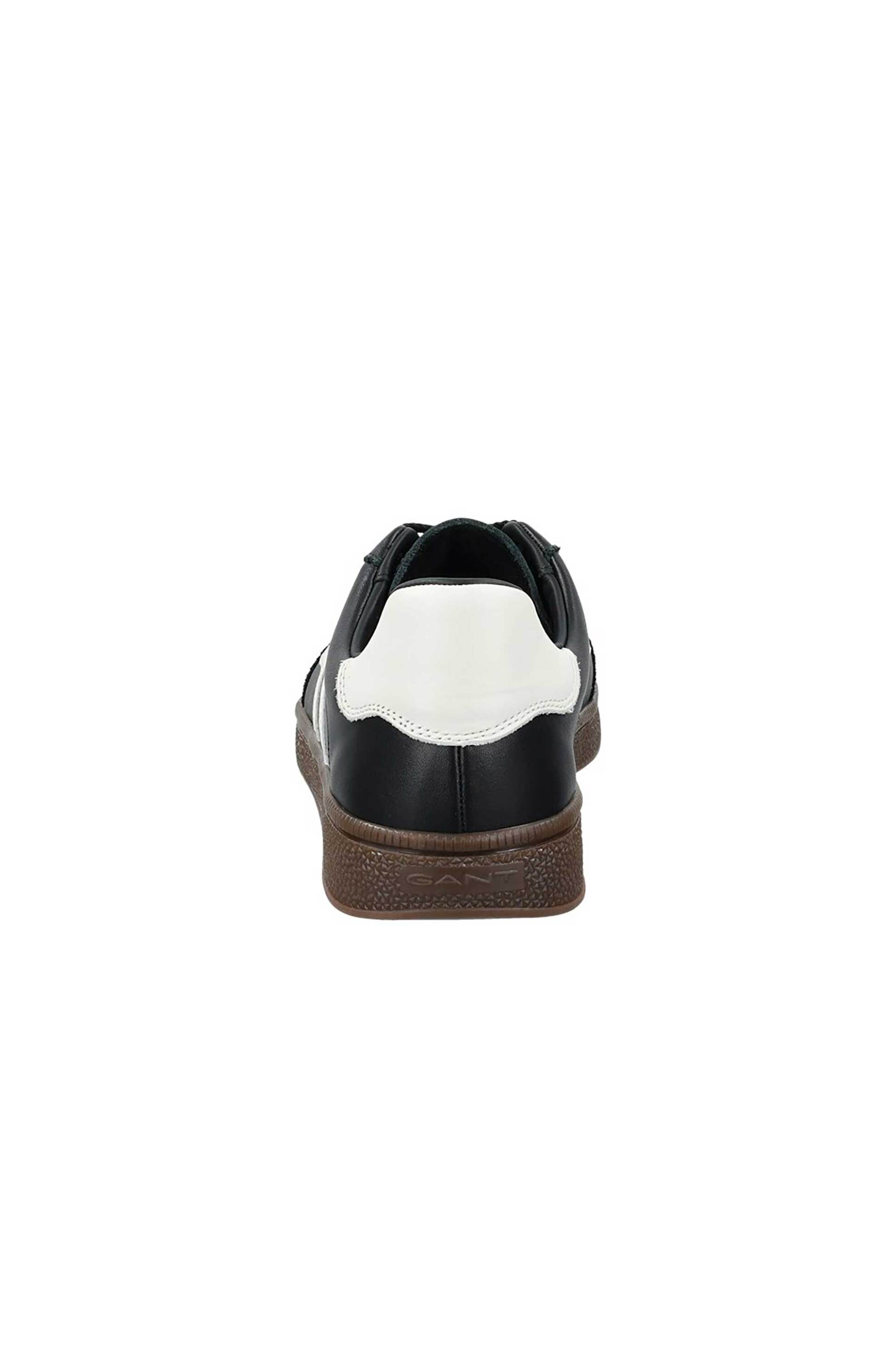 Gant Ανδρικά Δερμάτινα Sneakers Cuzmo - 32631207 Μαύρο