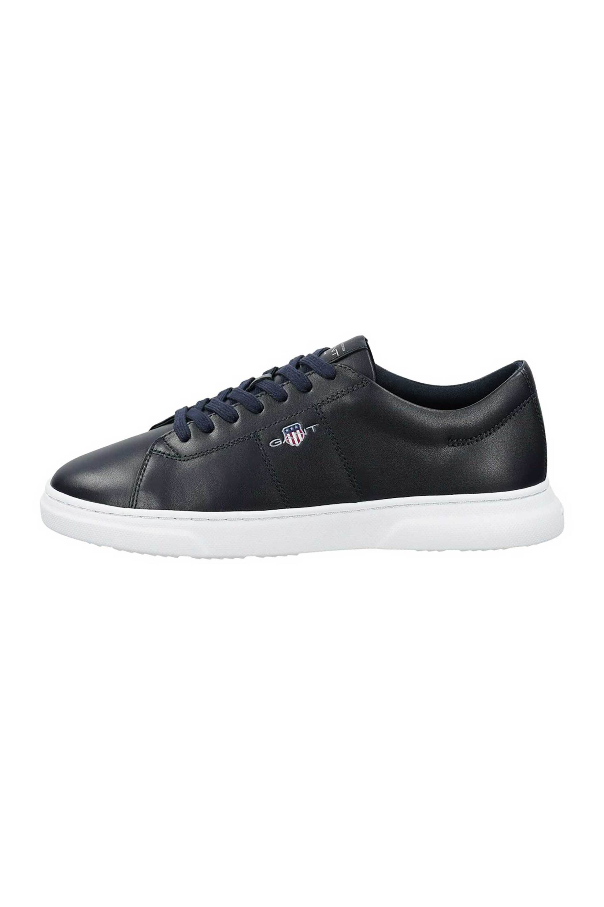 Gant ανδρικά δερμάτινα sneakers με λογότυπο "Joree" - 32631214 Μπλε Σκούρο