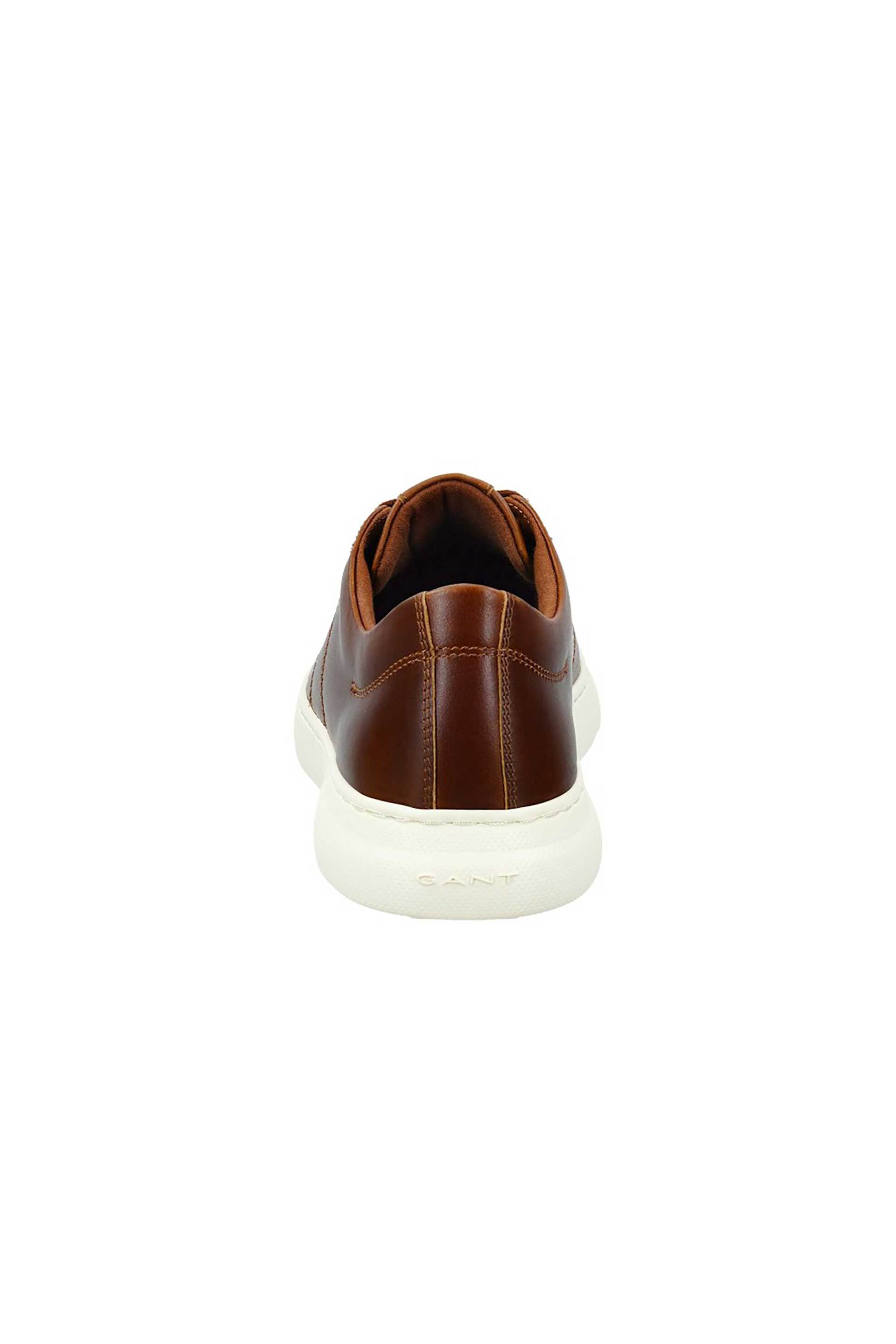 Gant Ανδρικά Δερμάτινα Sneakers με Λογότυπο Joree - 32631215 Ταμπά