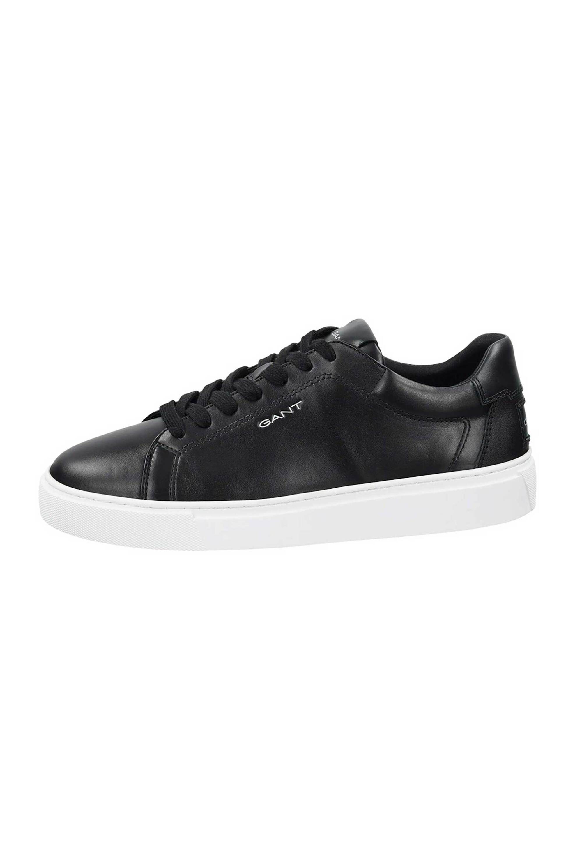 Gant ανδρικά δερμάτινα sneakers με λογότυπο "Mc Julien" - 32631226 Μαύρο