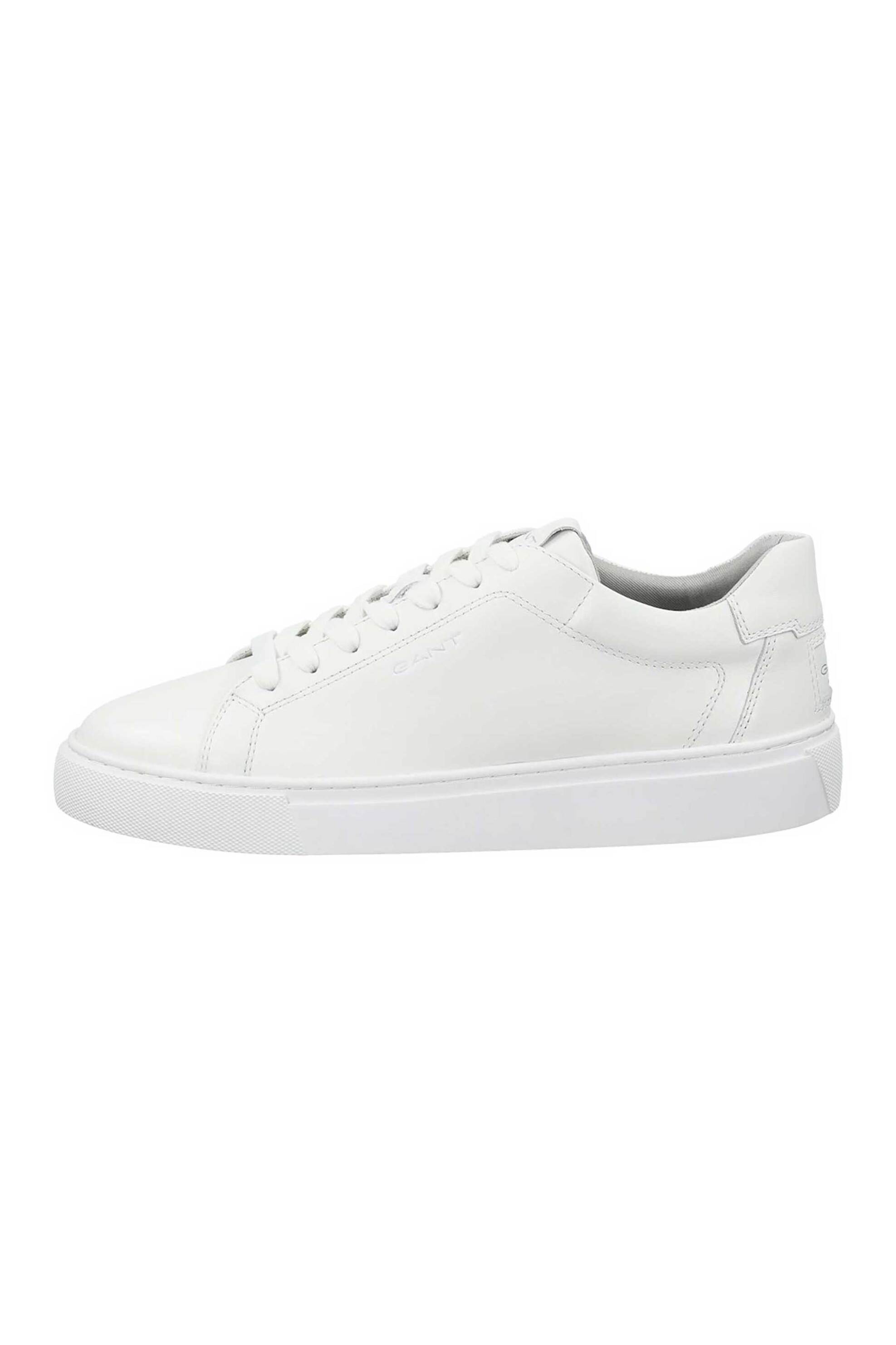 Gant ανδρικά δερμάτινα sneakers με λογότυπο "Mc Julien" - 32631226 Λευκό