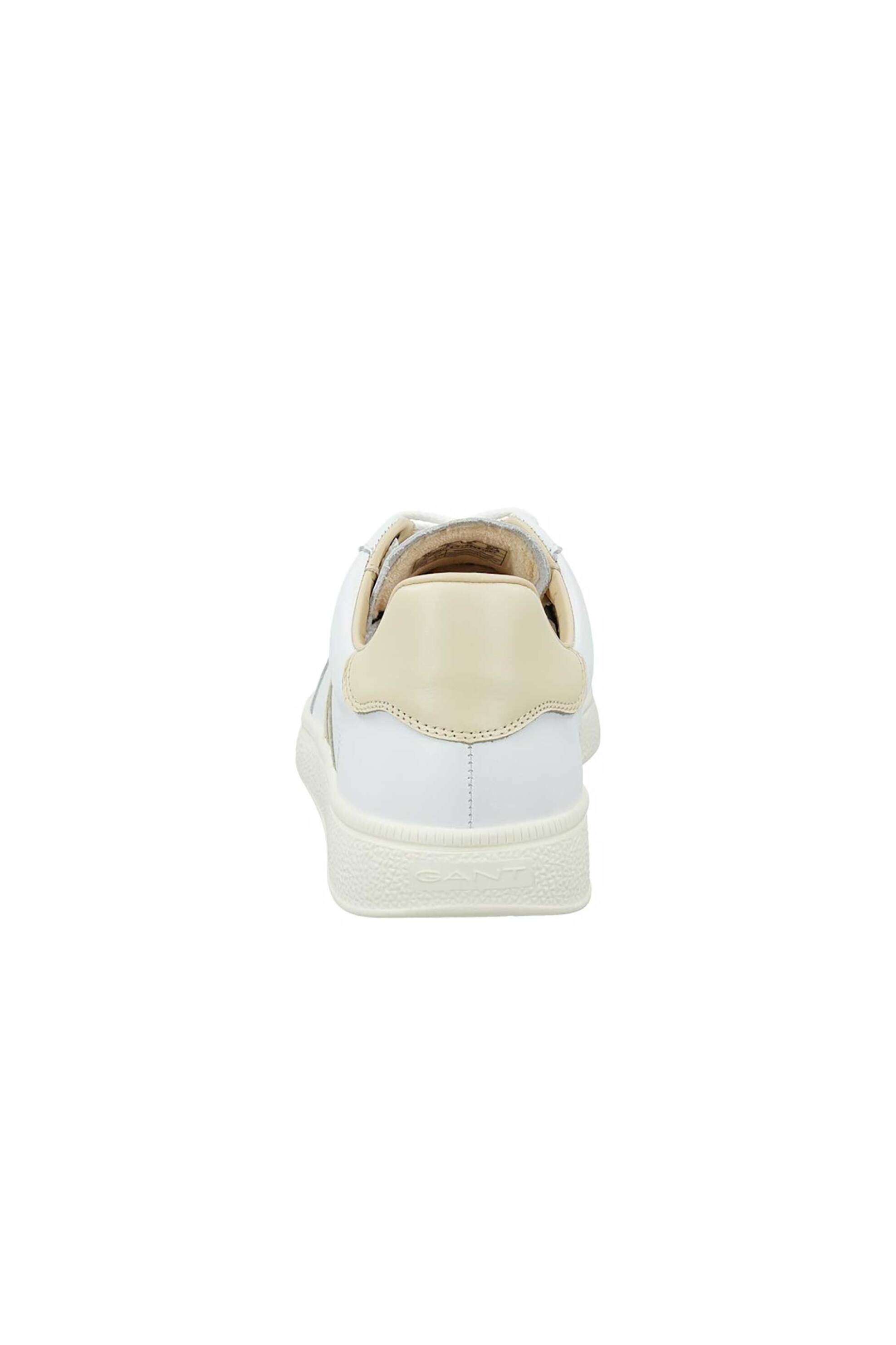 Gant Ανδρικά Δερμάτινα Sneakers με Λογότυπο Cuzmo - 32631287 Λευκό