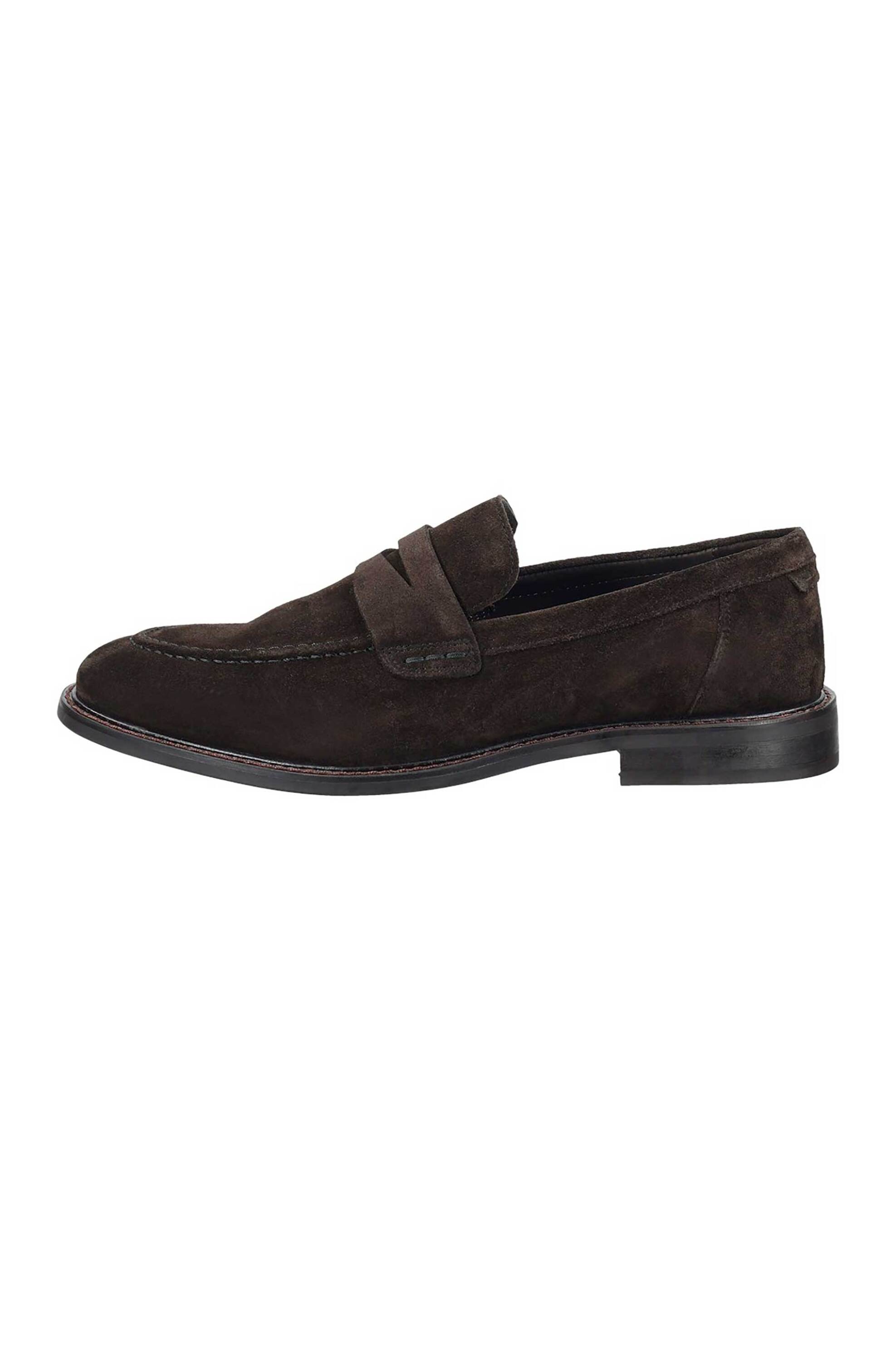 Gant ανδρικά suede loafers "Lozham" - 32673219 Καφέ Σκούρο