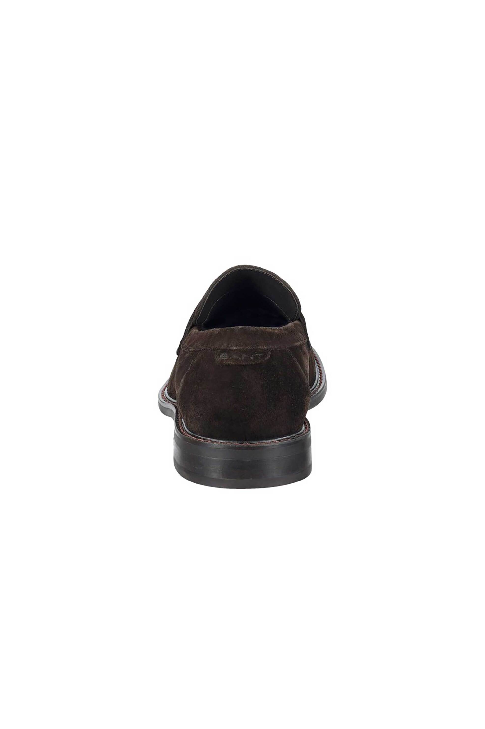 Gant Ανδρικά Suede Loafers Lozham - 32673219 Καφέ Σκούρο