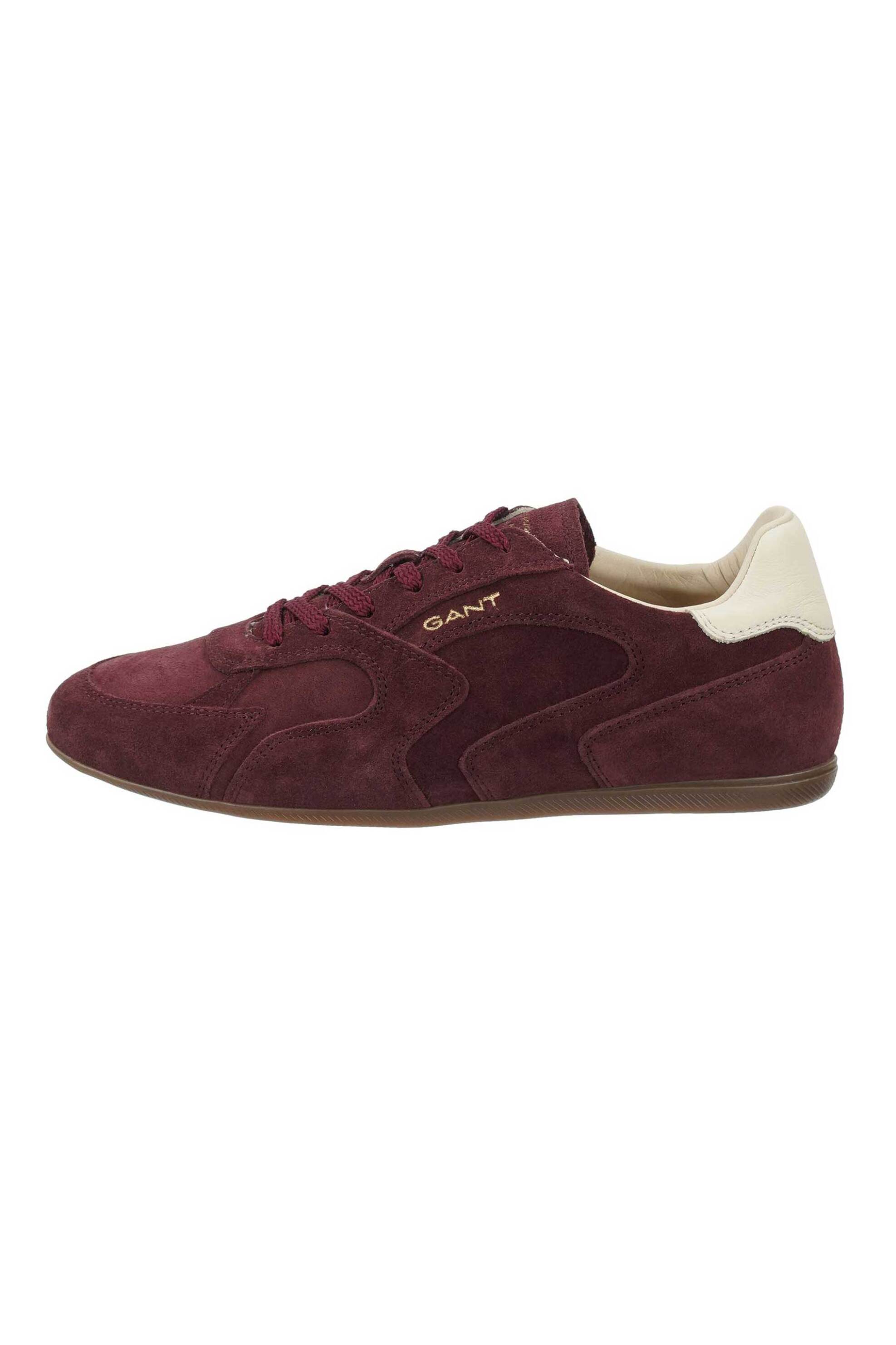 GANT Gant γυναικεία suede sneakers "Sperly" - 33533361 Μπορντό
