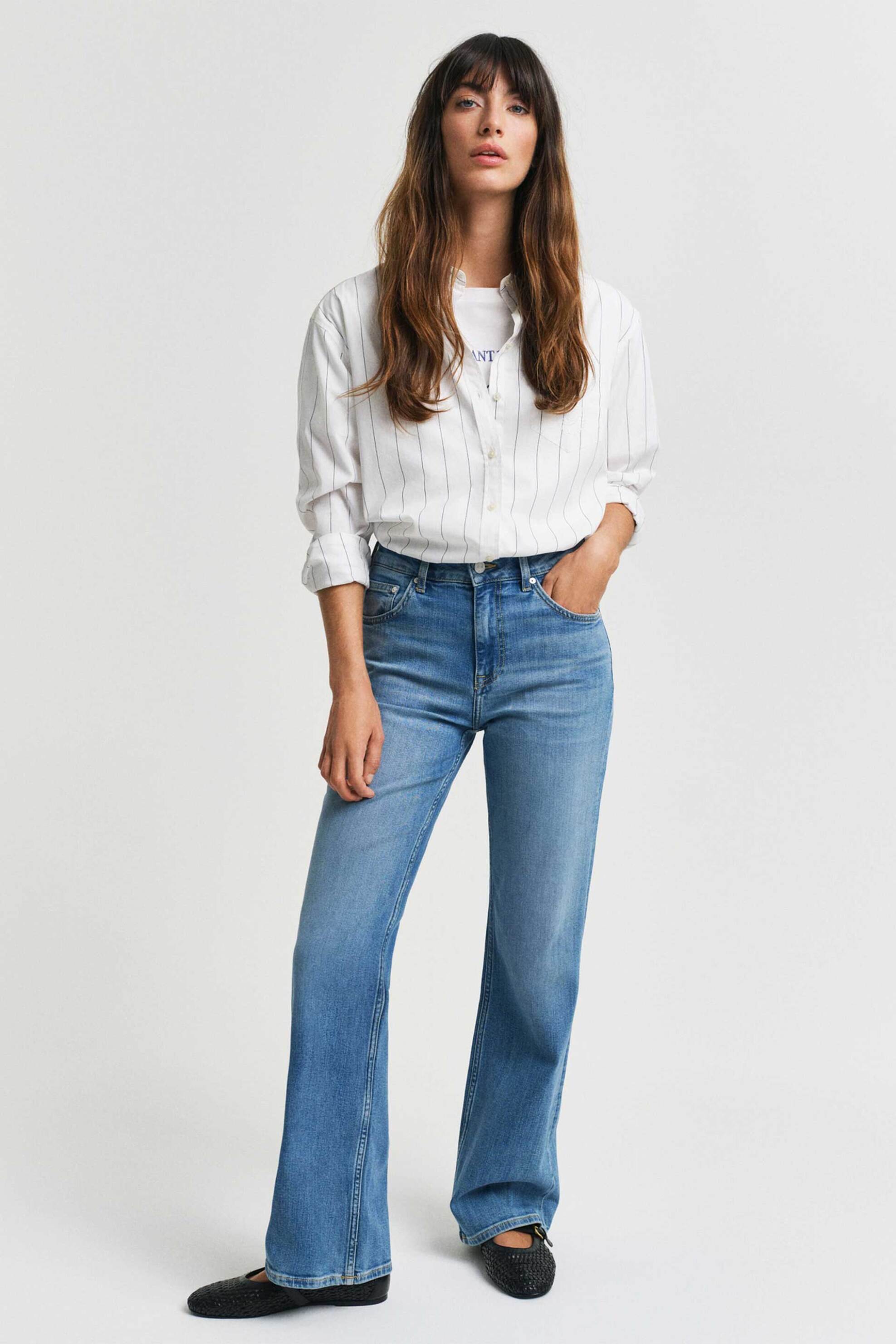 Γυναικεία Παντελόνια Τζιν Καμπάνα & Bootcut Gant