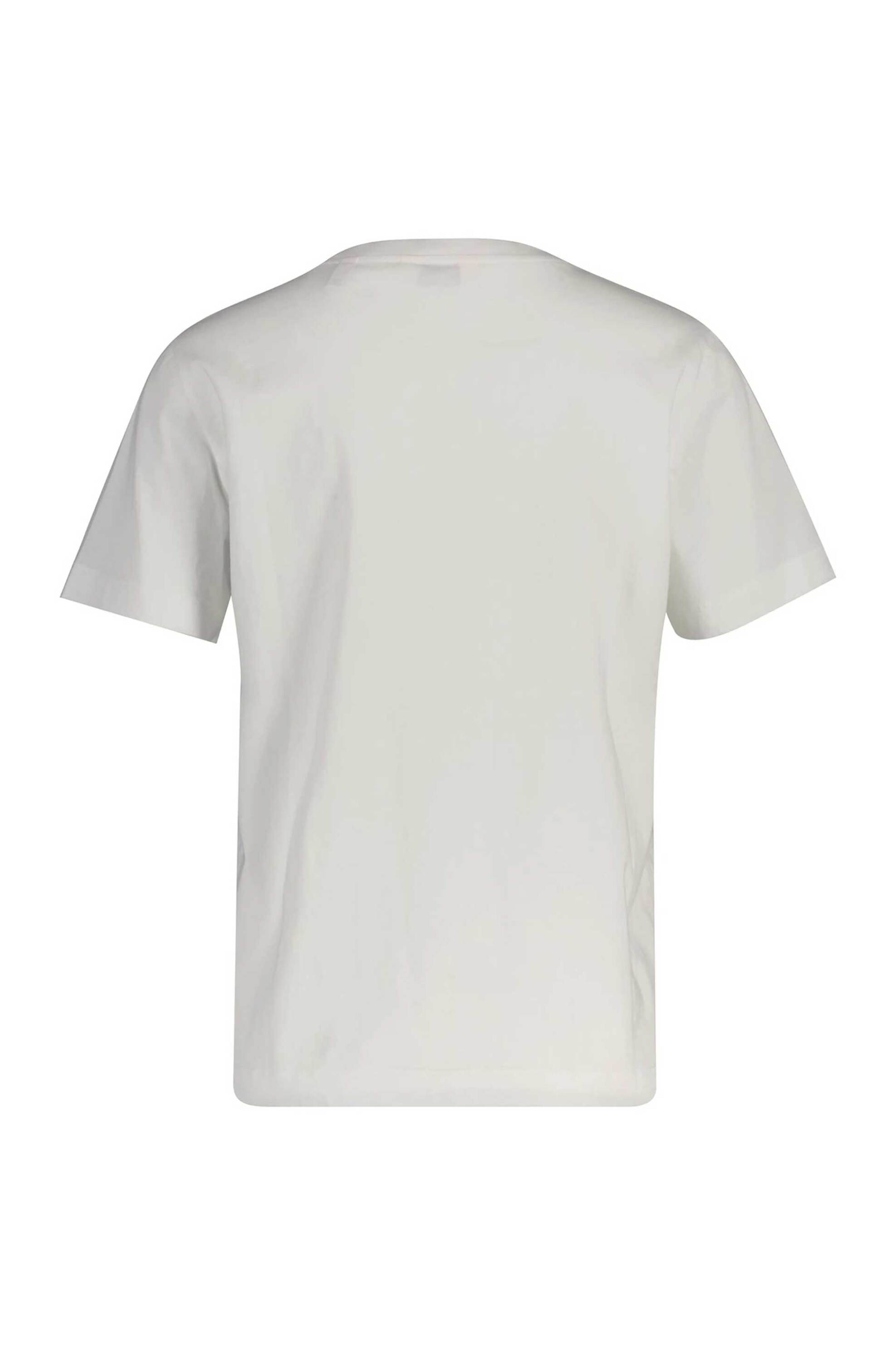 GANT Gant γυναικείο T-shirt με graphic logo print Regular Fit - 4201467 Λευκό - 2