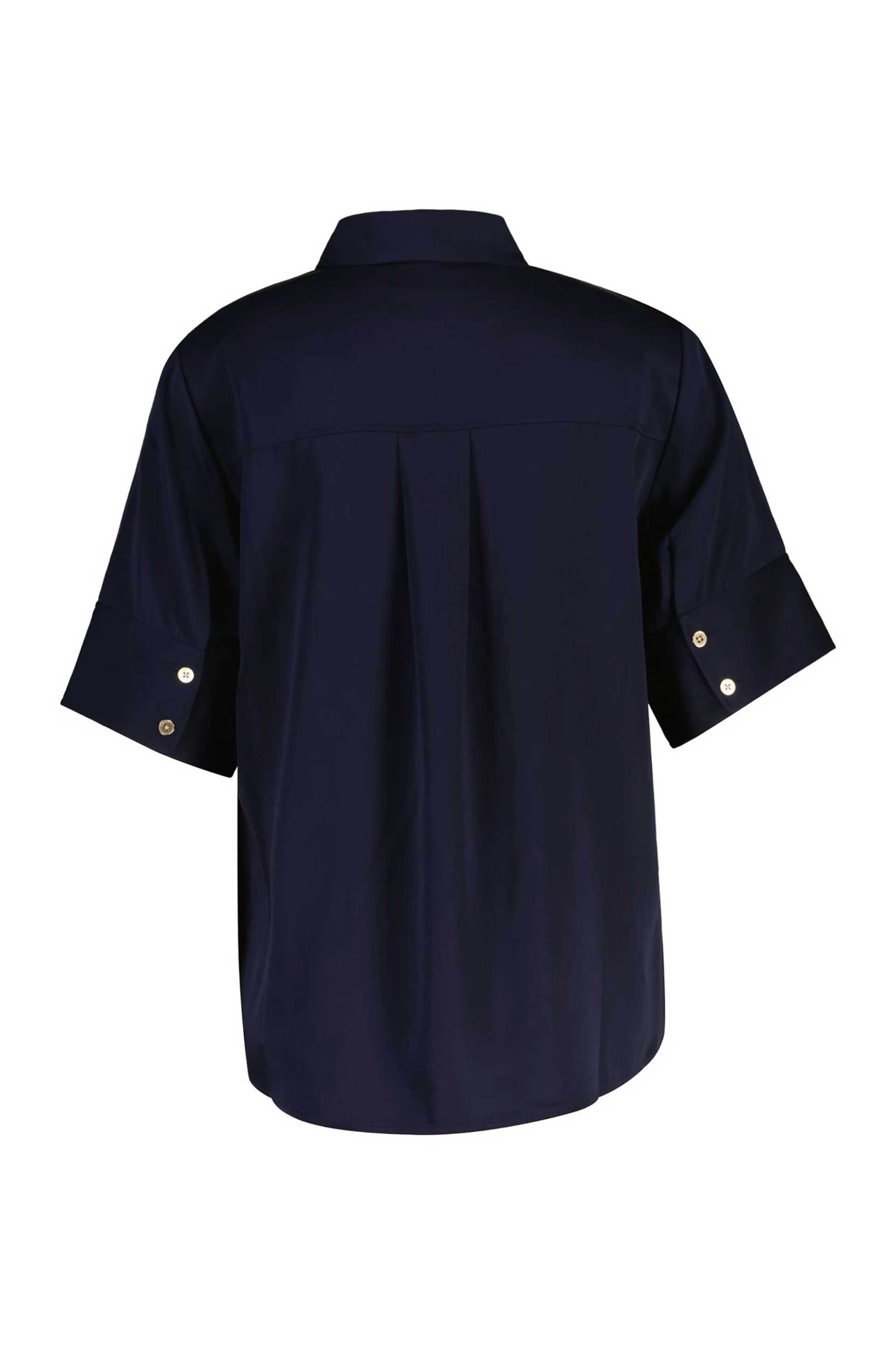 Gant Γυναικείο Κοντομάνικο Πουκάμισο Regular Fit - 4300668 Μπλε Σκούρο