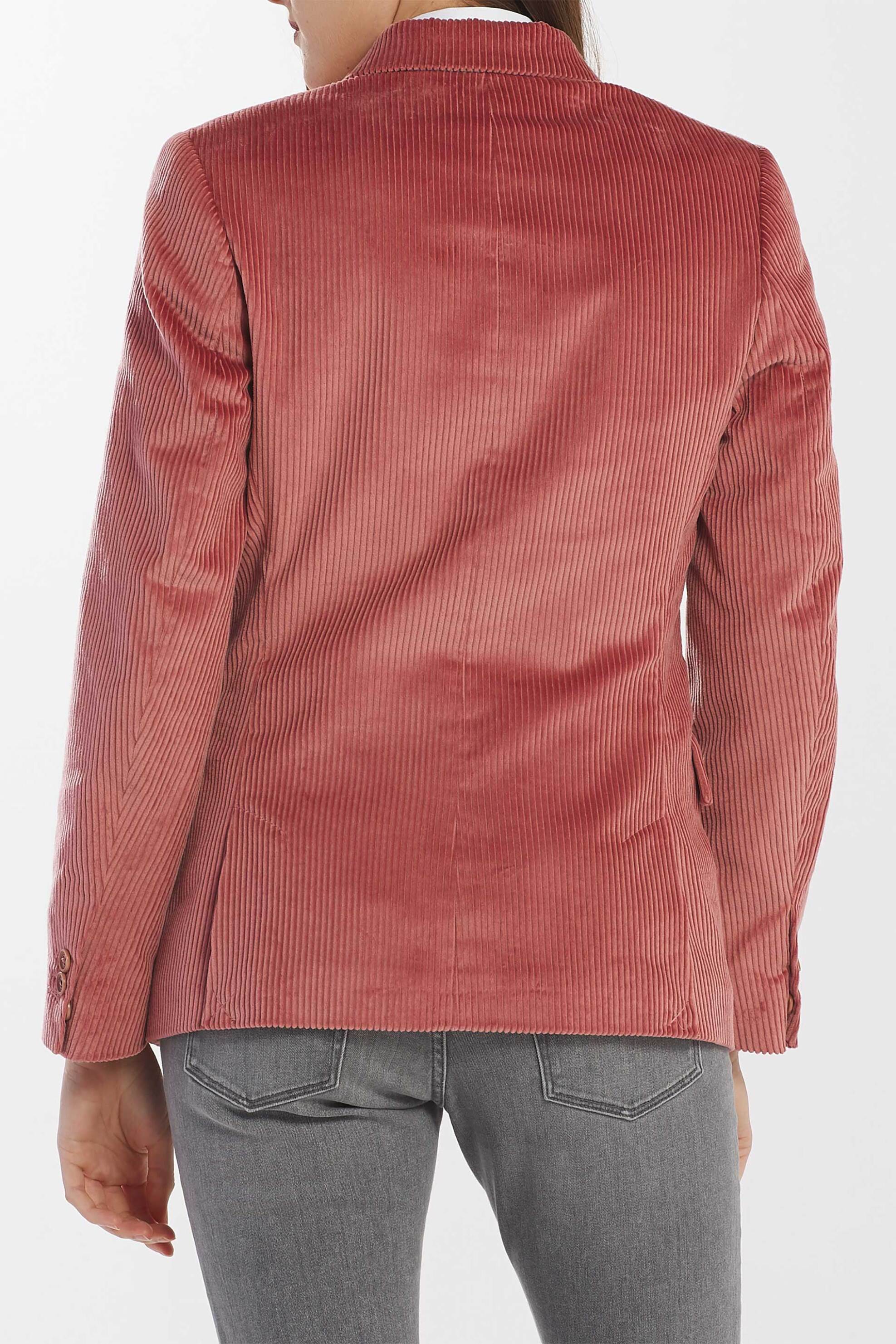 Gant γυναικείο κοτλέ σακάκι μονόχρωμο με ανοίγματα πίσω - 4770063 Σάπιο Μήλο φωτογραφία