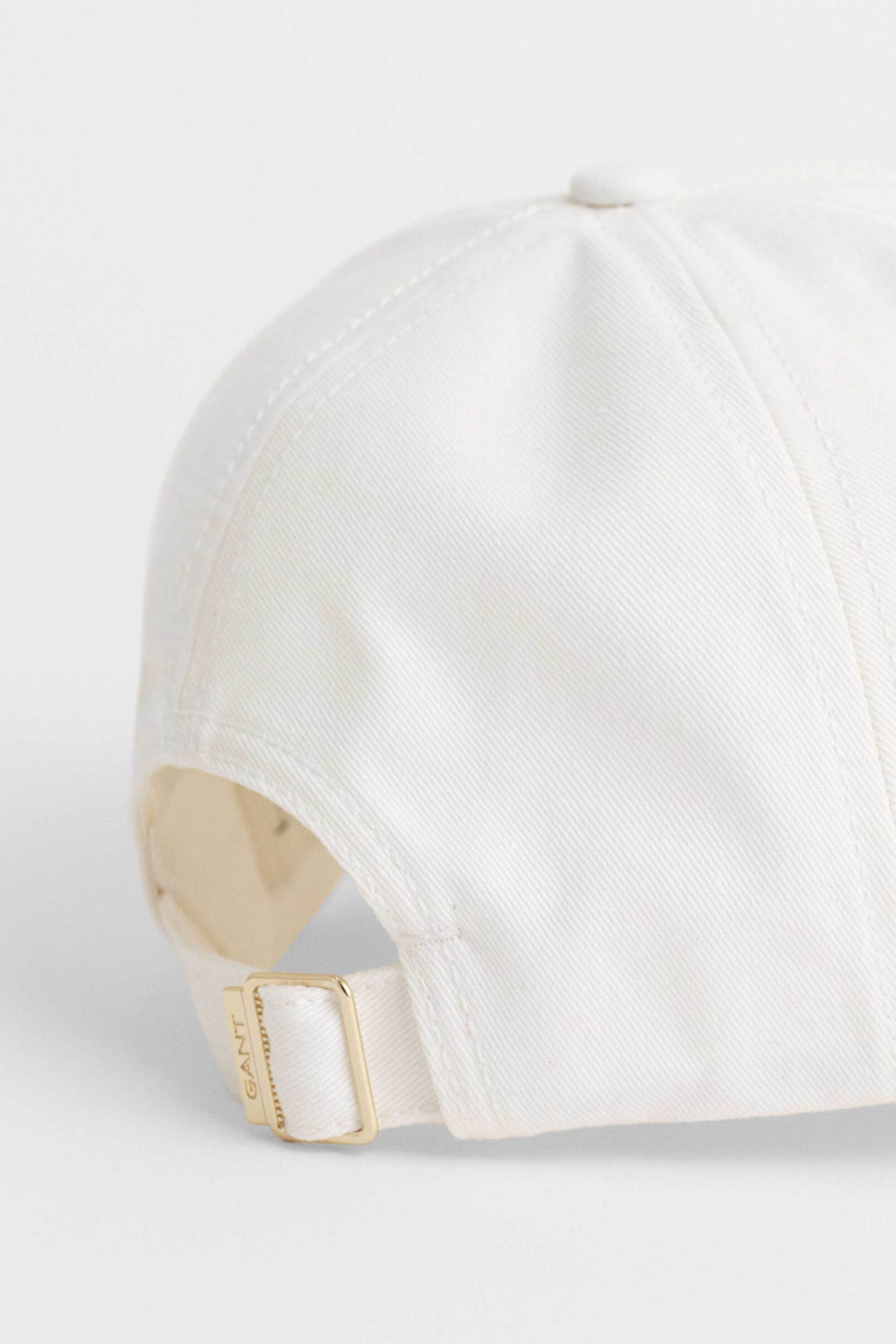 Gant γυναικείο καπέλο jockey με κεντημένο λογότυπο - 4901000 Λευκό φωτογραφία