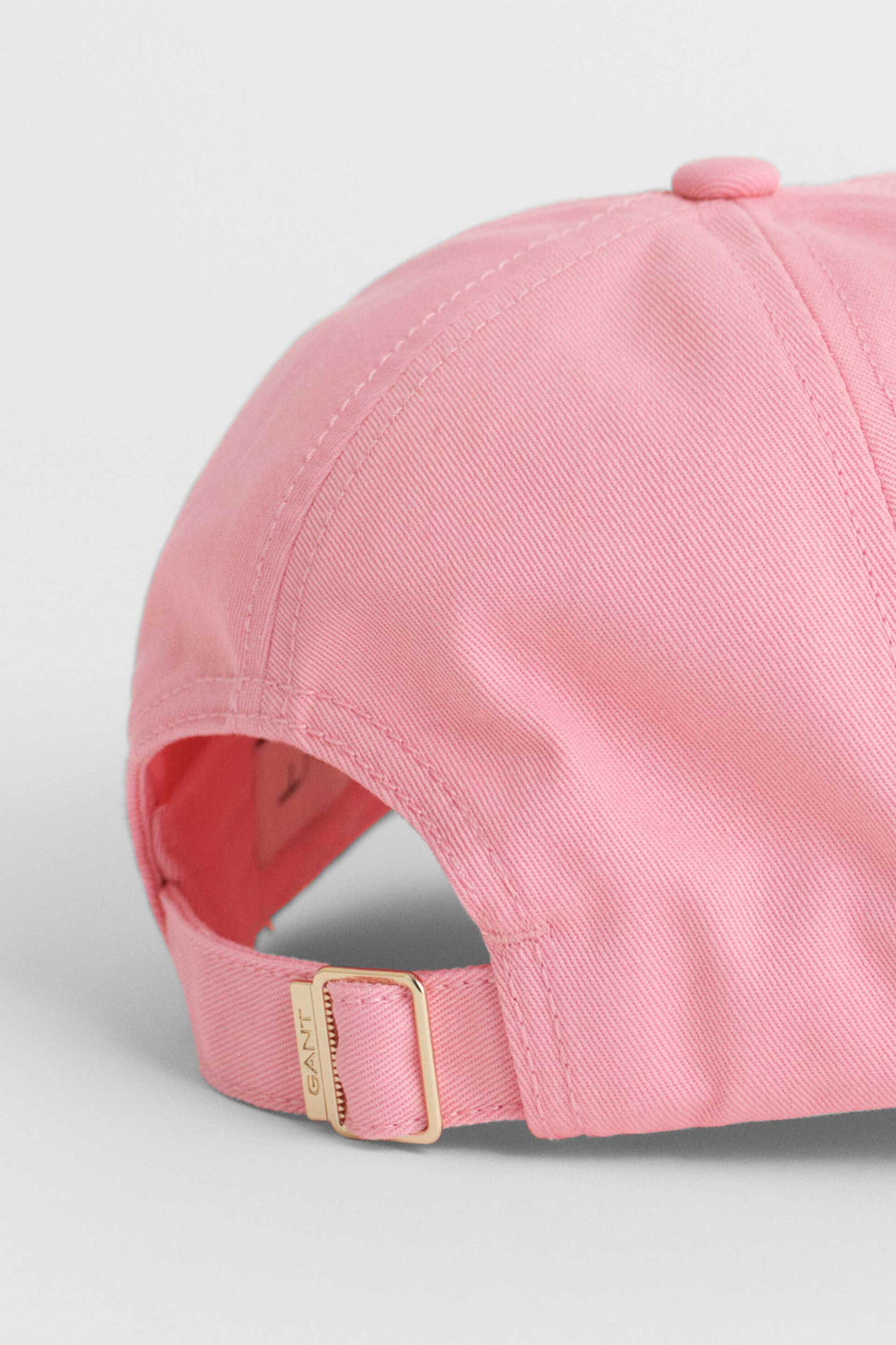 Gant γυναικείο καπέλο jockey με κεντημένο λογότυπο - 4901000 Ροζ φωτογραφία