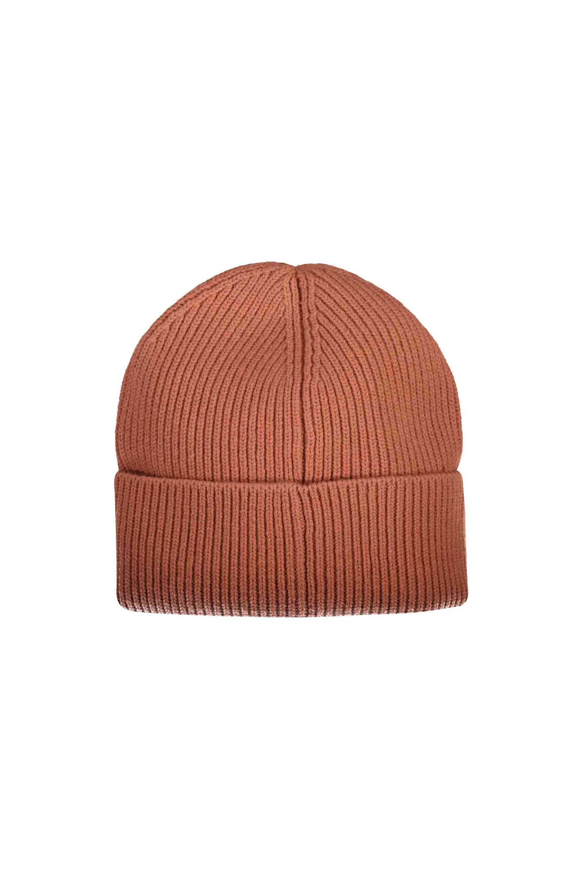 Gant γυναικείος μάλλινος σκούφος ribbed - 4910037 Κεραμιδί