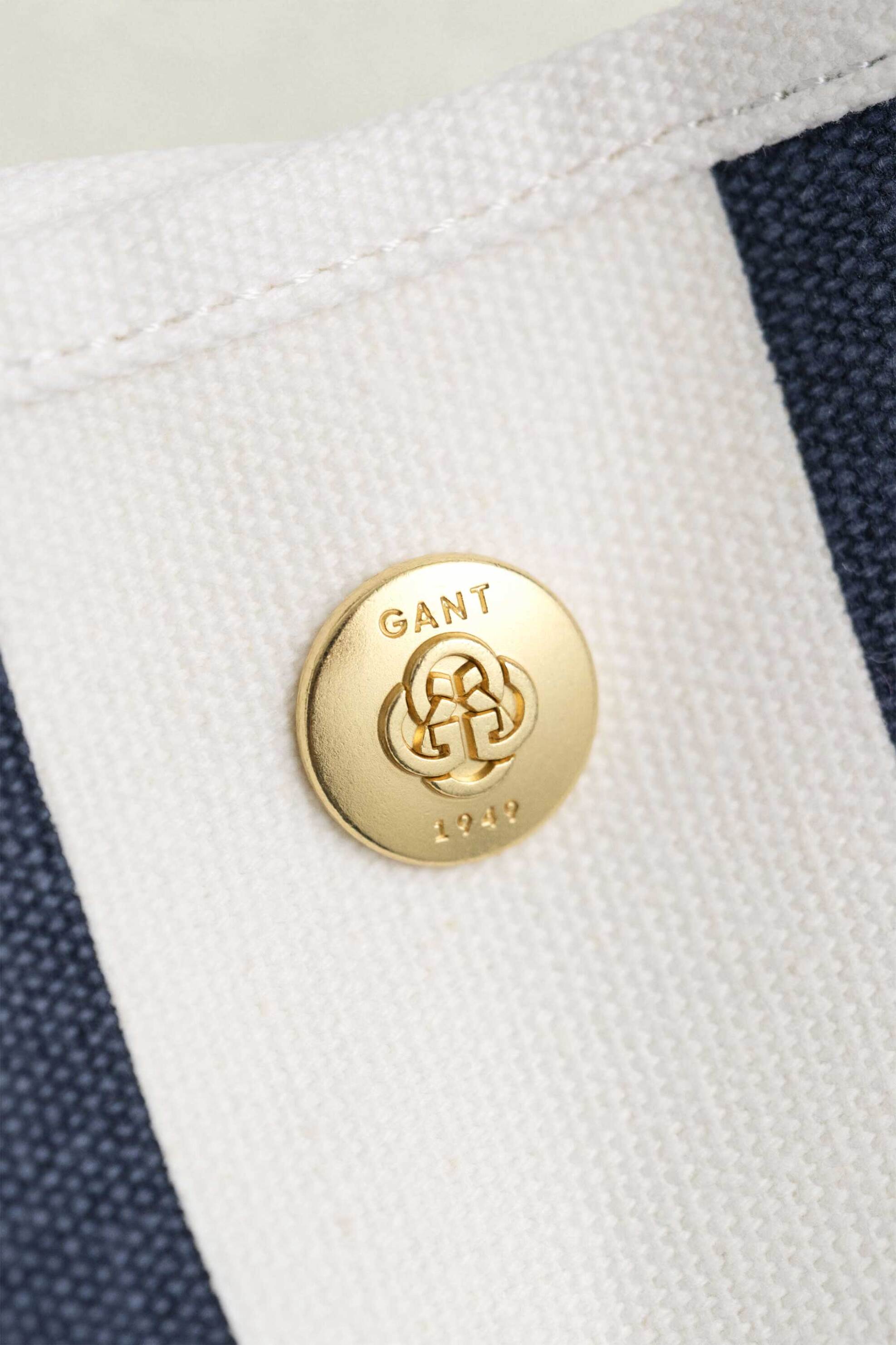 Gant γυναικεία canvas τσάντα θαλάσσης με σχέδιο - 4975139 Μπλε Σκούρο