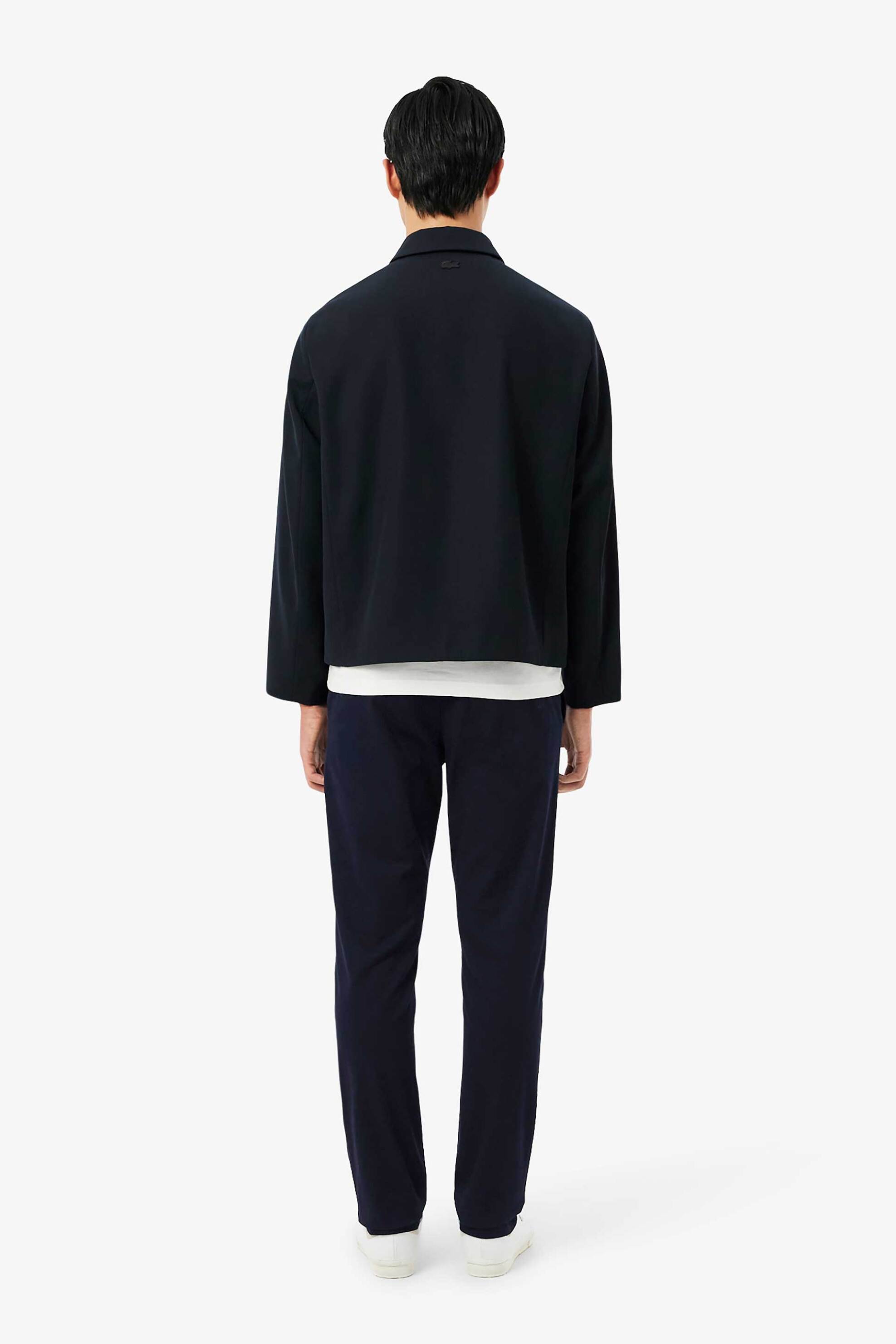 Lacoste Ανδρικό Παντελόνι Chino Stretch Twill Slim Fit (34L) - Hh1965 Μπλε Σκούρο