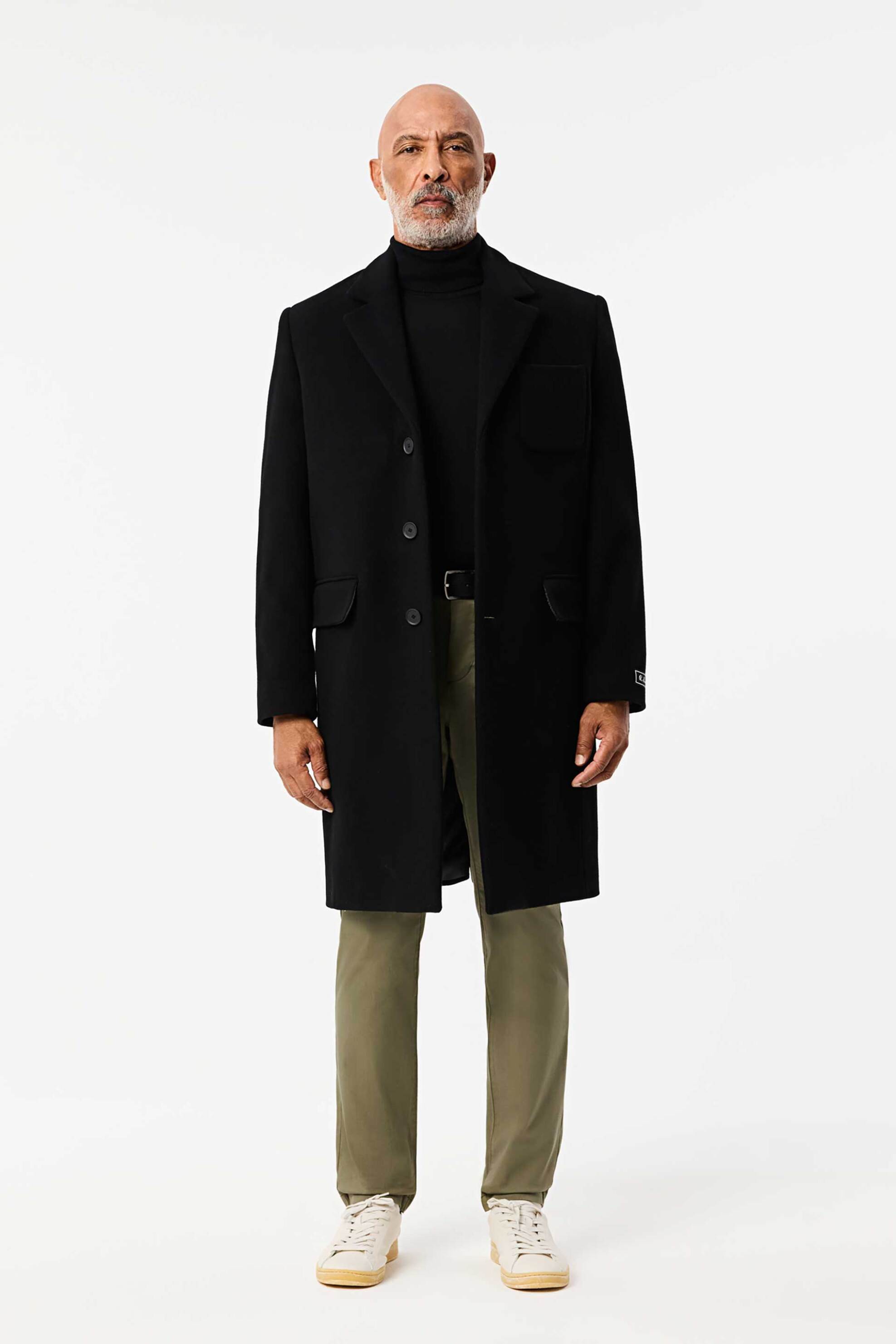 Lacoste ανδρικό παντελόνι chino stretch Slim Fit (34L) - HH3463-00 Λαδί φωτογραφία