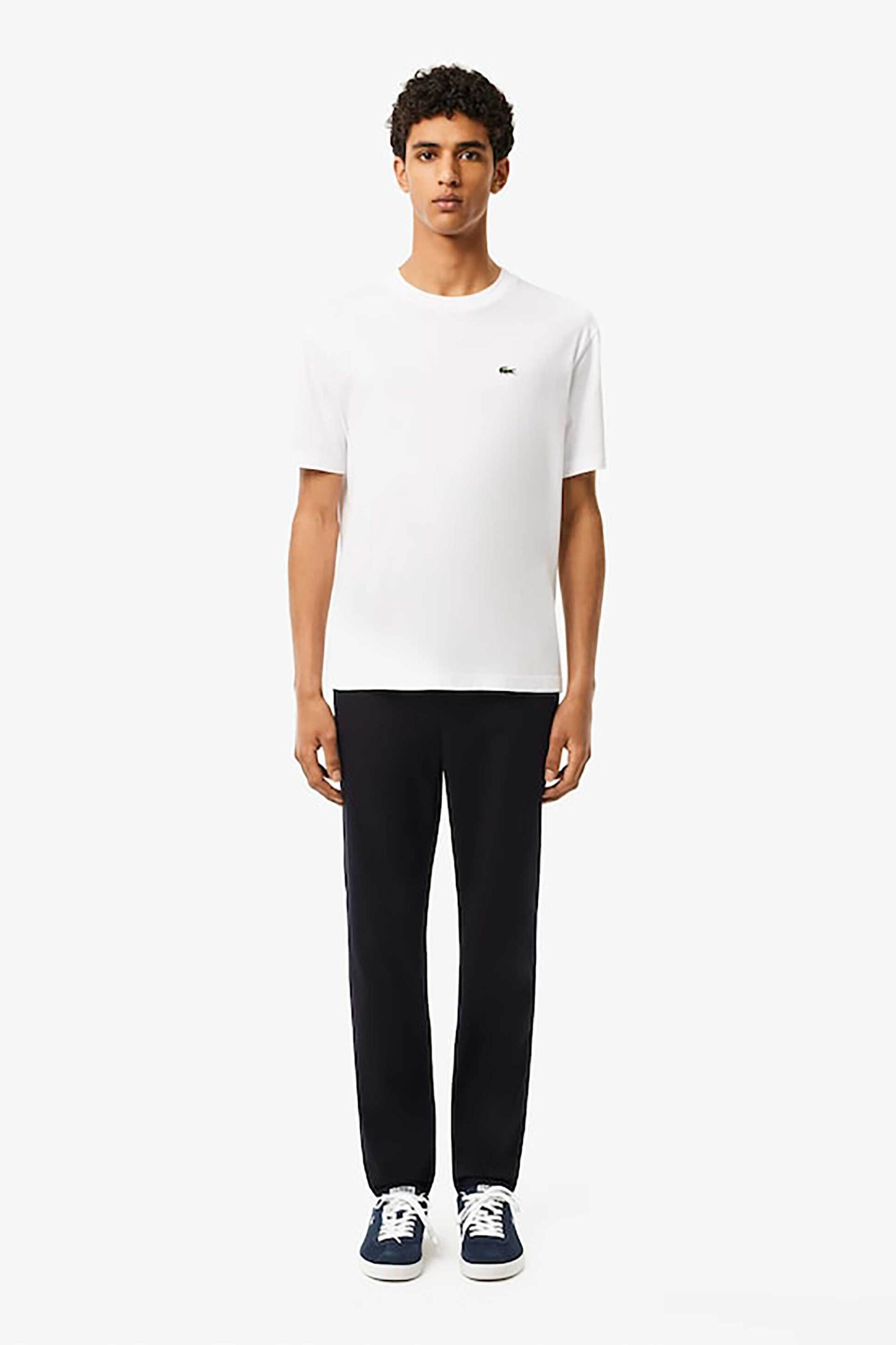 LACOSTE Lacoste ανδρικό παντελόνι chino stretch Slim Fit (34L) - HH3463-00 Μπλε Σκούρο