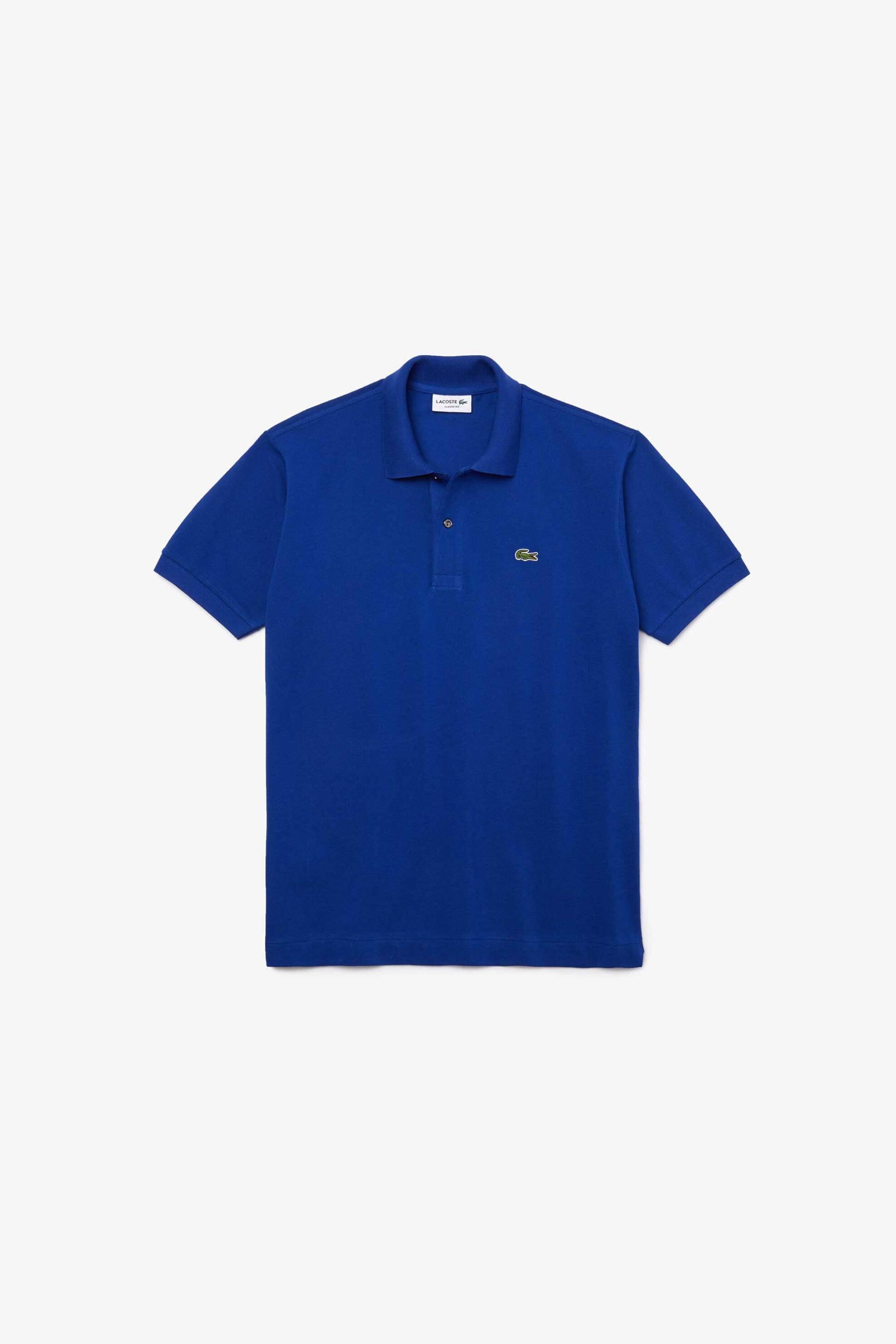 Lacoste ανδρική μπλούζα πόλο πικέ κοντομάνικη με κεντημένο λογότυπο Classic Fit - L1212 Μπλε Cobalt φωτογραφία