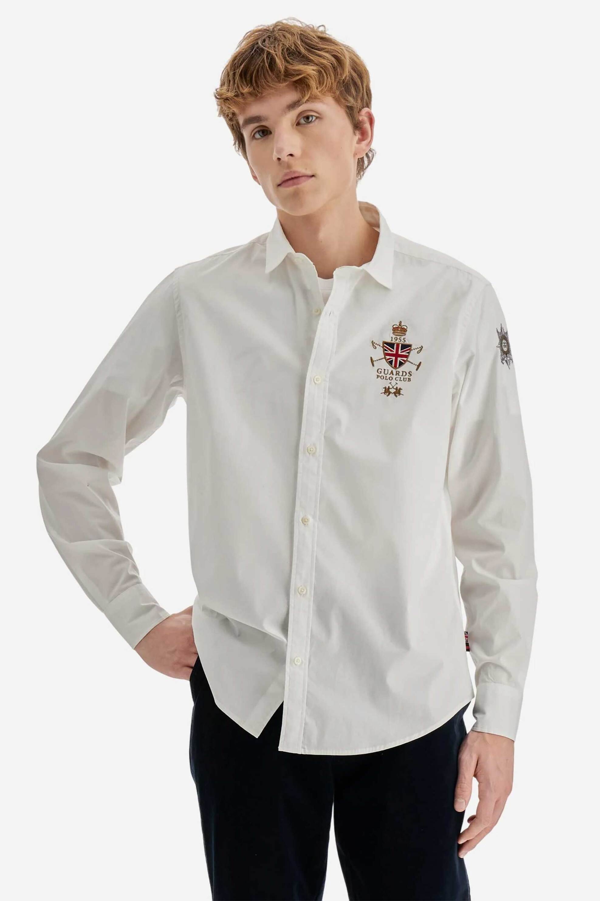 Ανδρικά πουκάμισα la martina σε λευκο