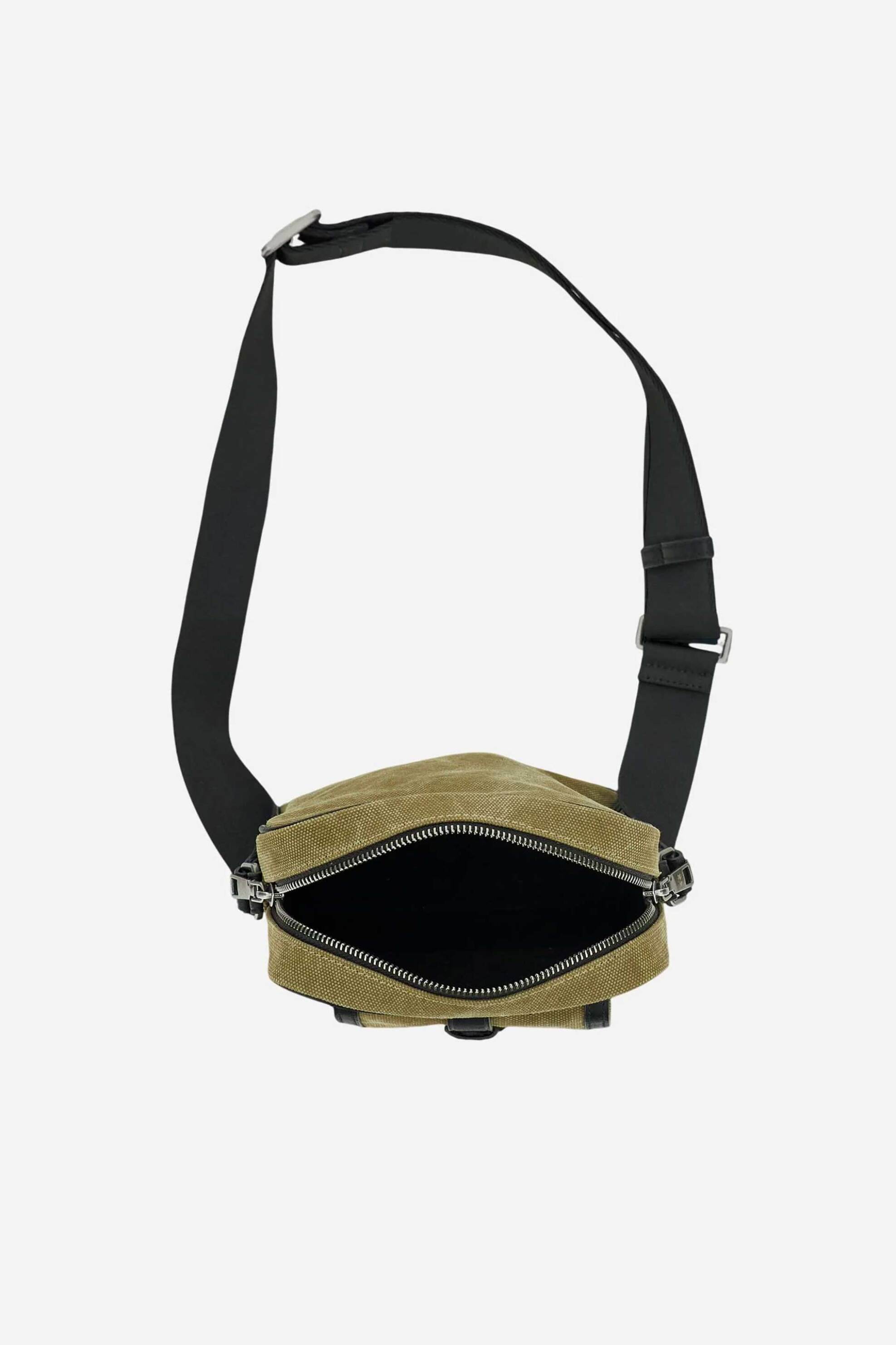 La Martina Ανδρικό Τσαντάκι Crossbody με Λογότυπο Wonderlust - Mca013-Cv061 Λαδί